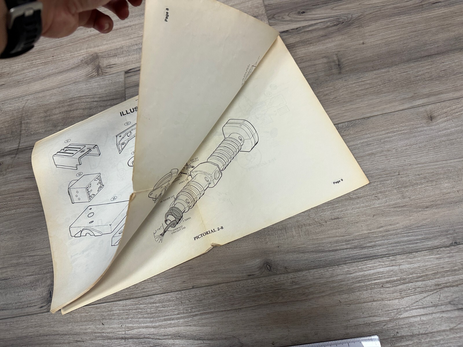 Vintage Heathkit By Zenith ET-18 Robot Original Schematic Arm Parts Pictorial