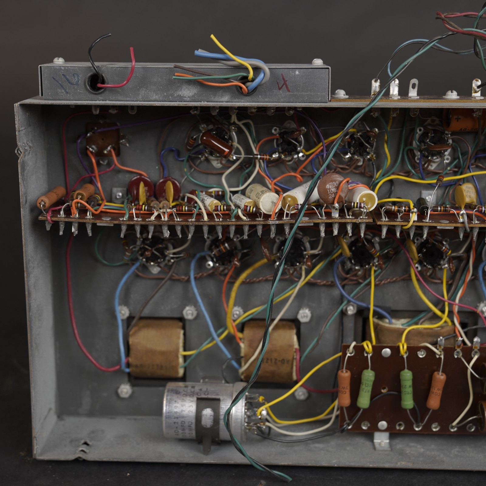 Hammond Organ AO-33-4 Vintage Amp 1960’s Tube Pre Amplifier from a working organ