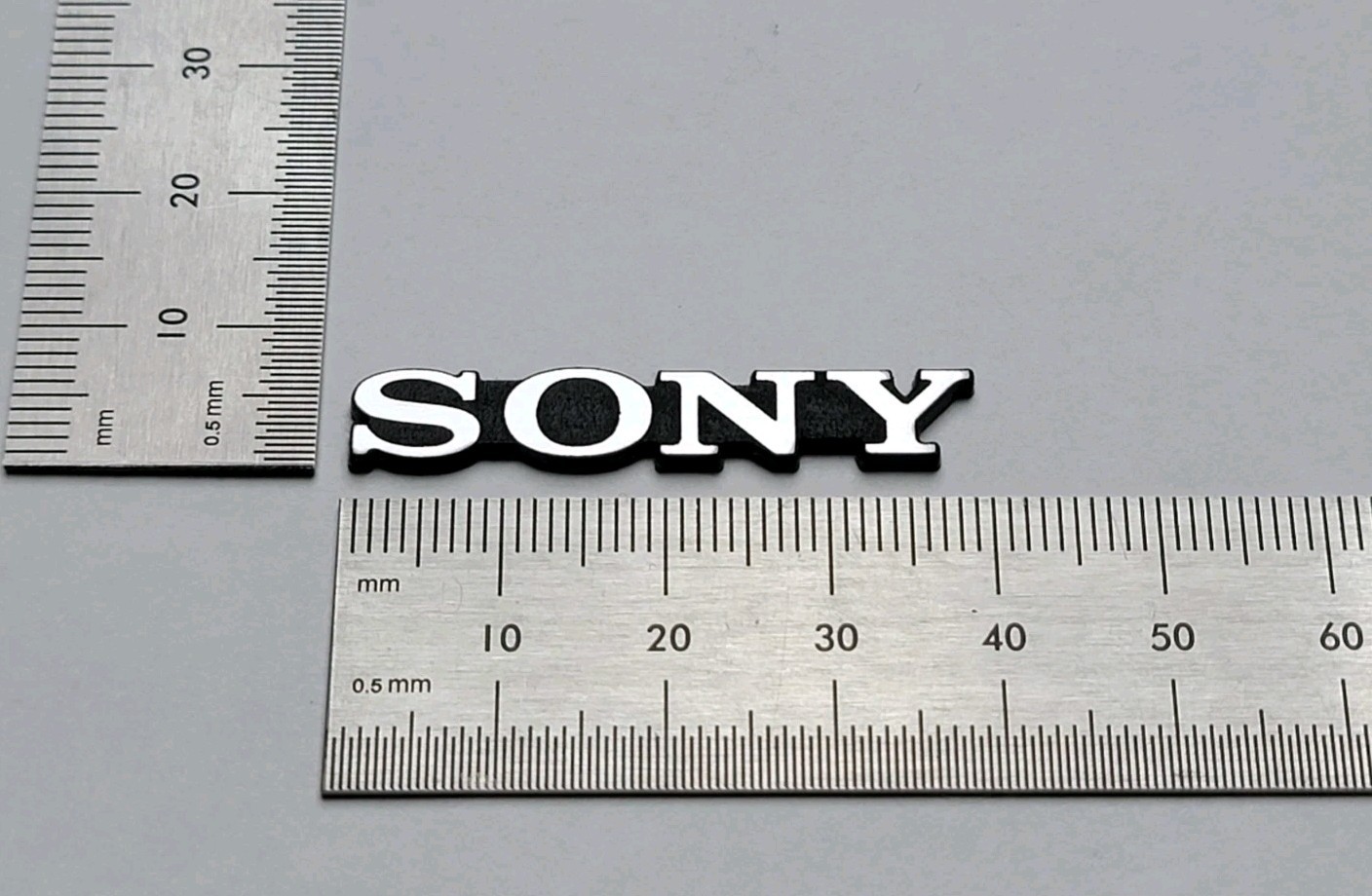 SONY PVM Models Television Badge Logo Label Premium Acrylic With 3M Adhesive