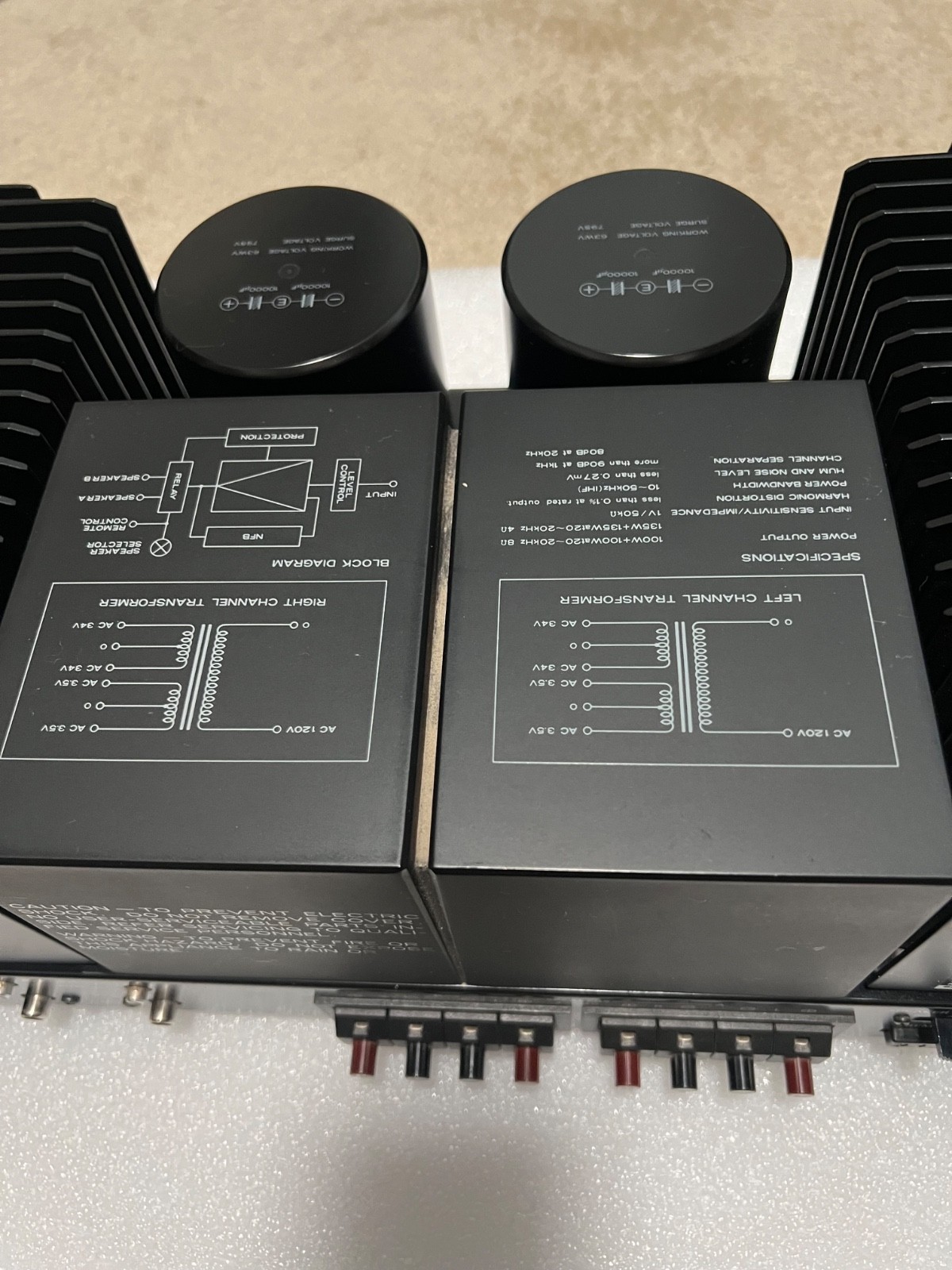 Mitsubishi DA-A10 Vintage Stereo Power Amplifier…Must See