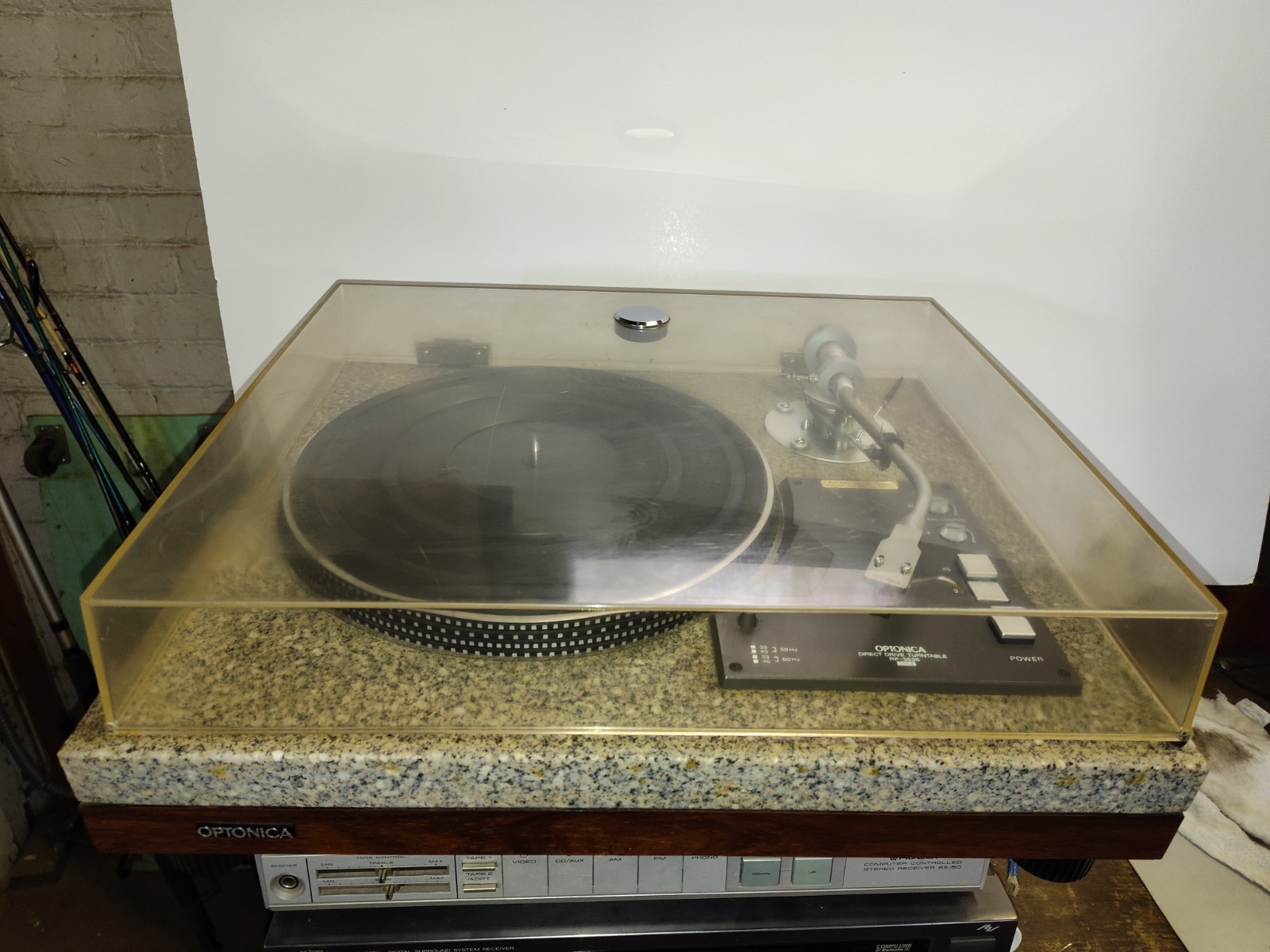 Vtg & Rare Optonica RP-3636 II Turntable Working complete