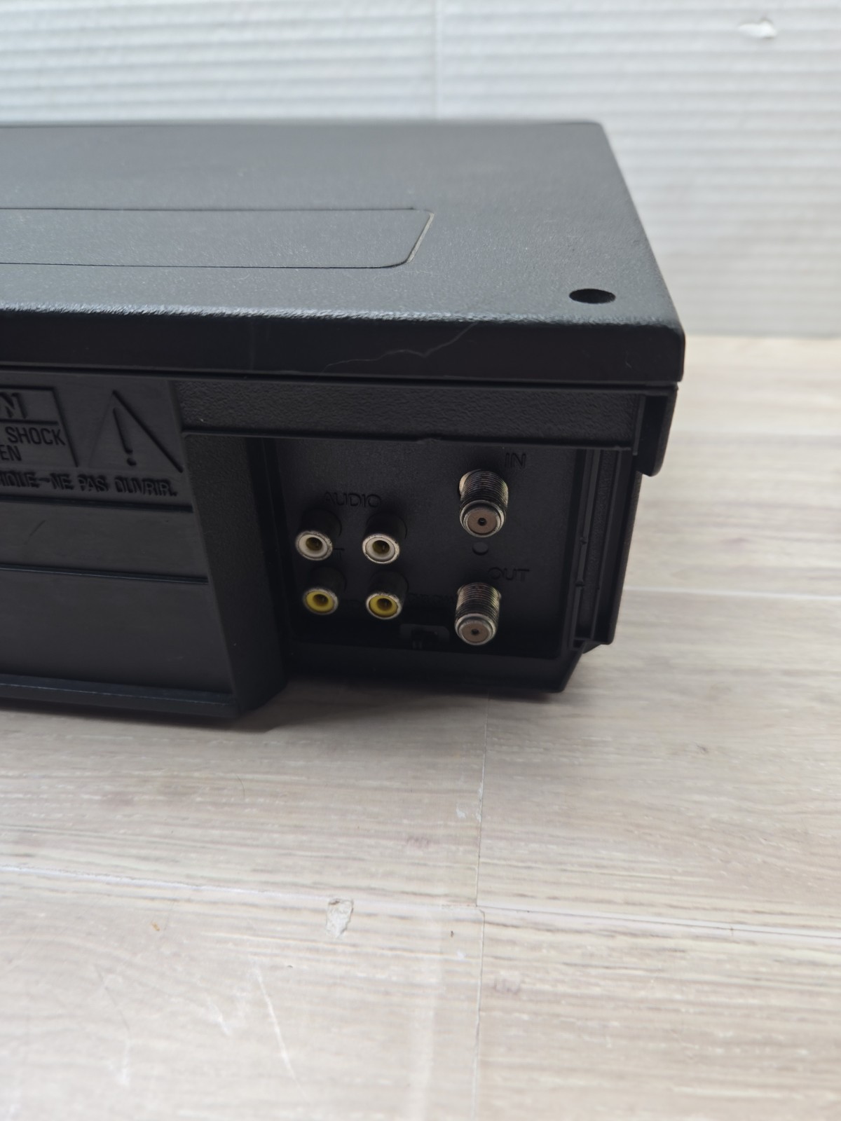Phillips 4 Head Hi-FI VCR Model VRB411AT24 / Tested/ Working/ No Remote