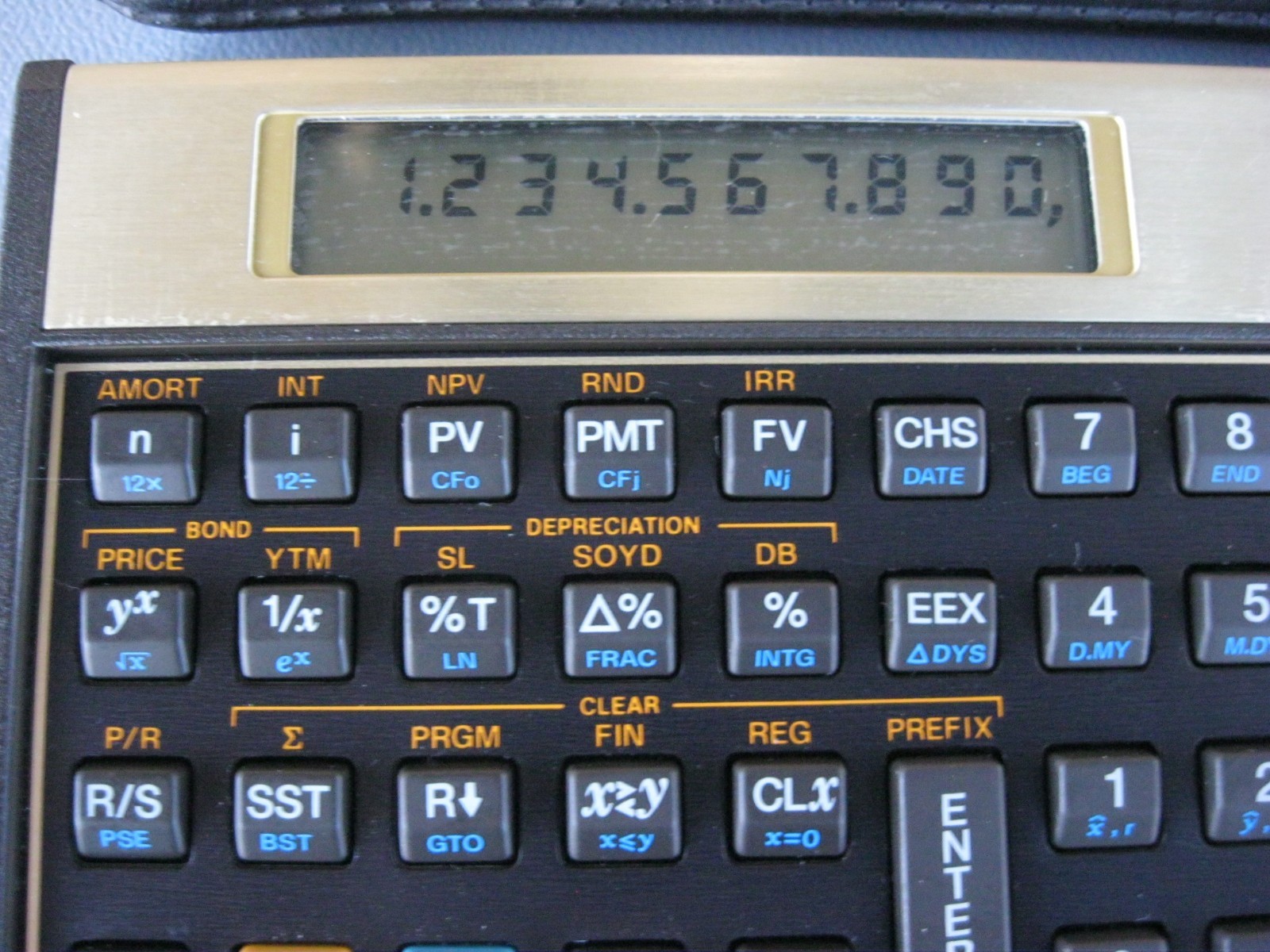 Vintage HP 12C Financial Calculator Hewlett Packard w/ Case Malaysia – FREE SHIP