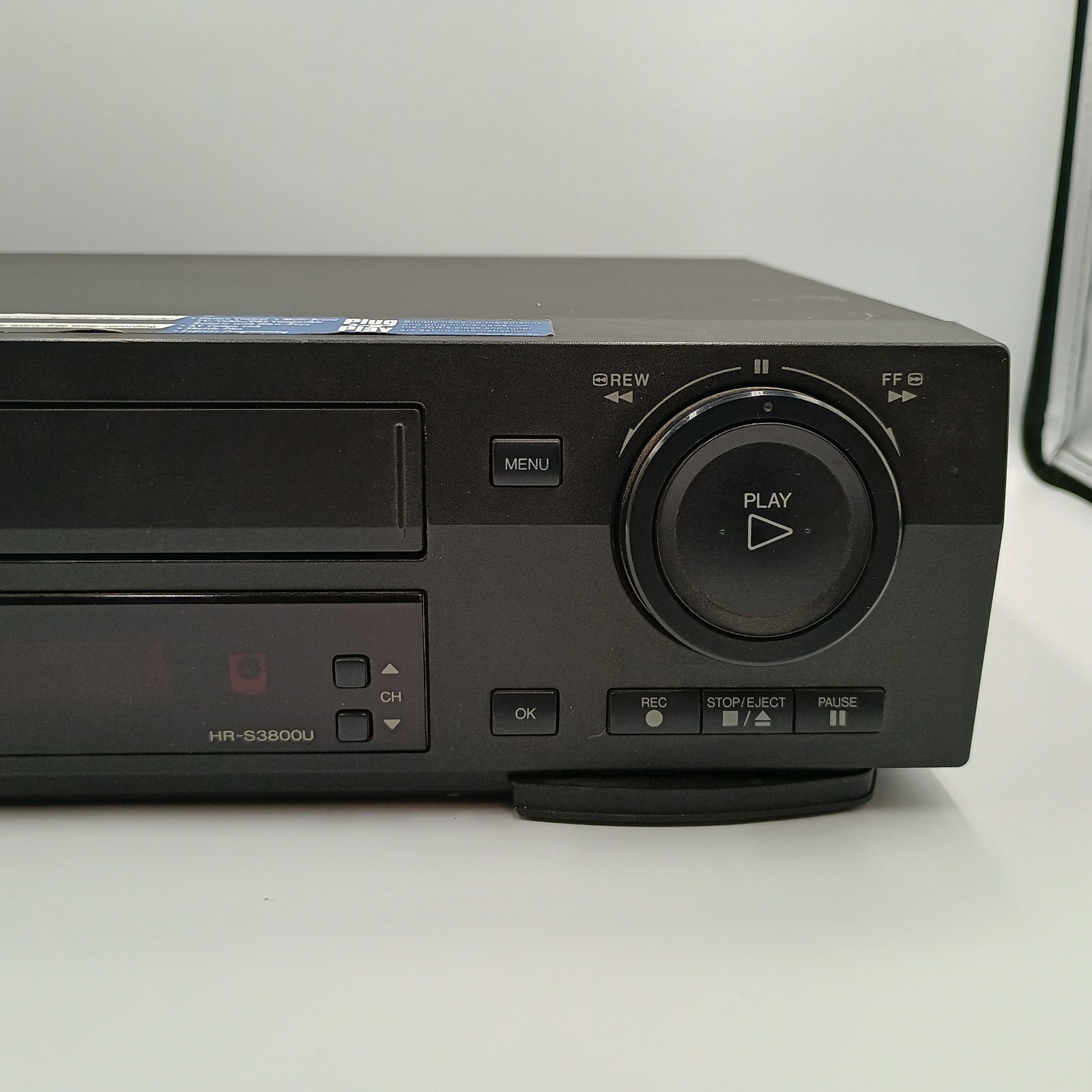 JVC HR-S3800U Super VHS ET Hi-Fi VCR Parts/Repair Load Mechanism Stuck