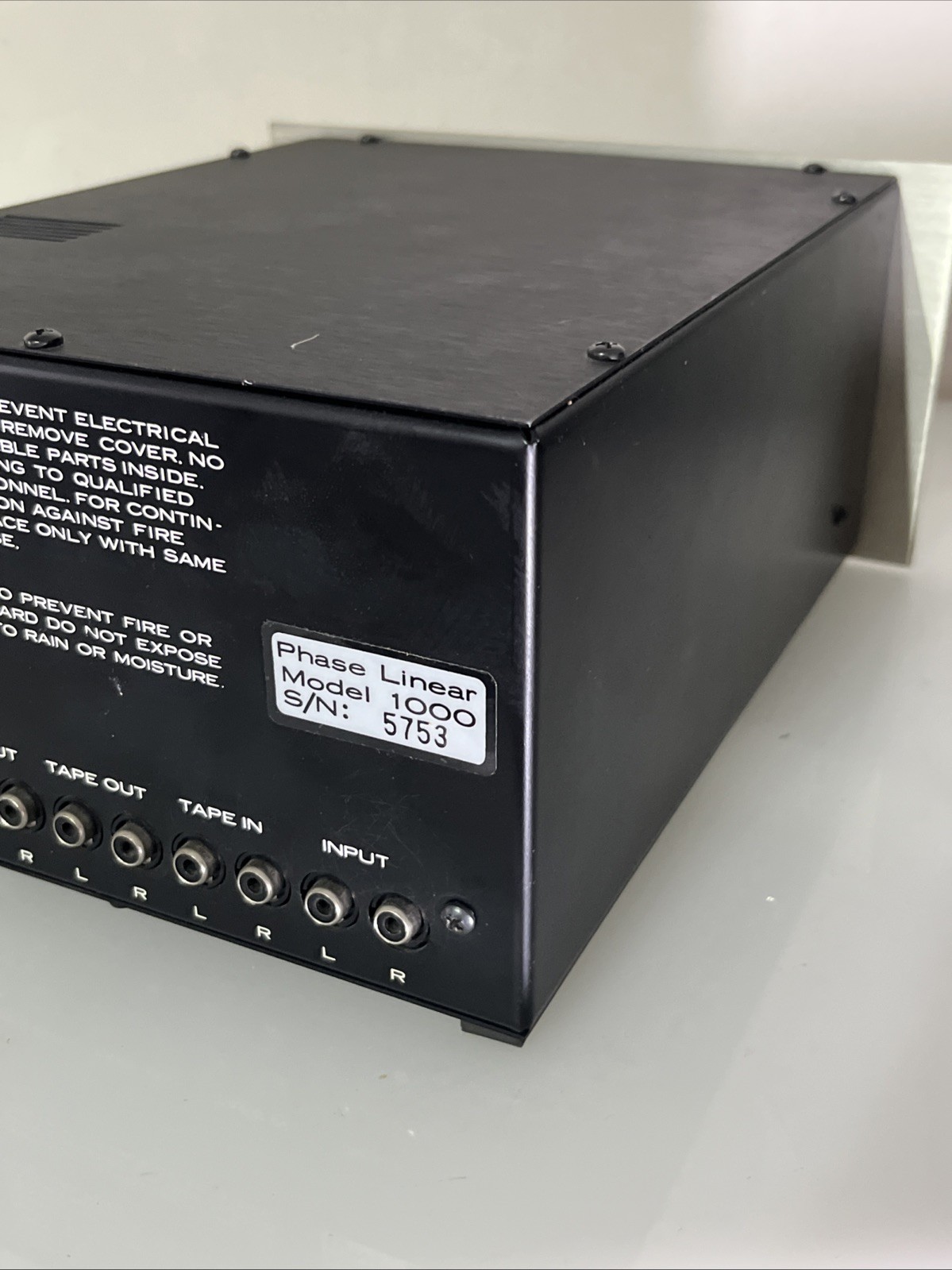 USED PHASE LINEAR 1000 AUTO CORRELATOR DYNAMIC RANGE RECOVERY
