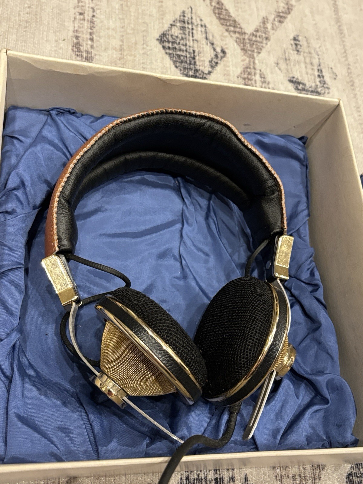 Sonic Pro 26 Professional Series Stereo Headphones Deluxe. Tested. Vintage 1970s