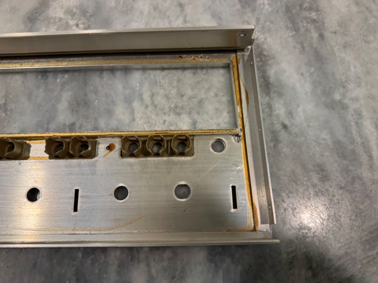 PIONEER SX-1250 PARTS OR REPAIR Faceplate No Glass Bent See Imagines Description