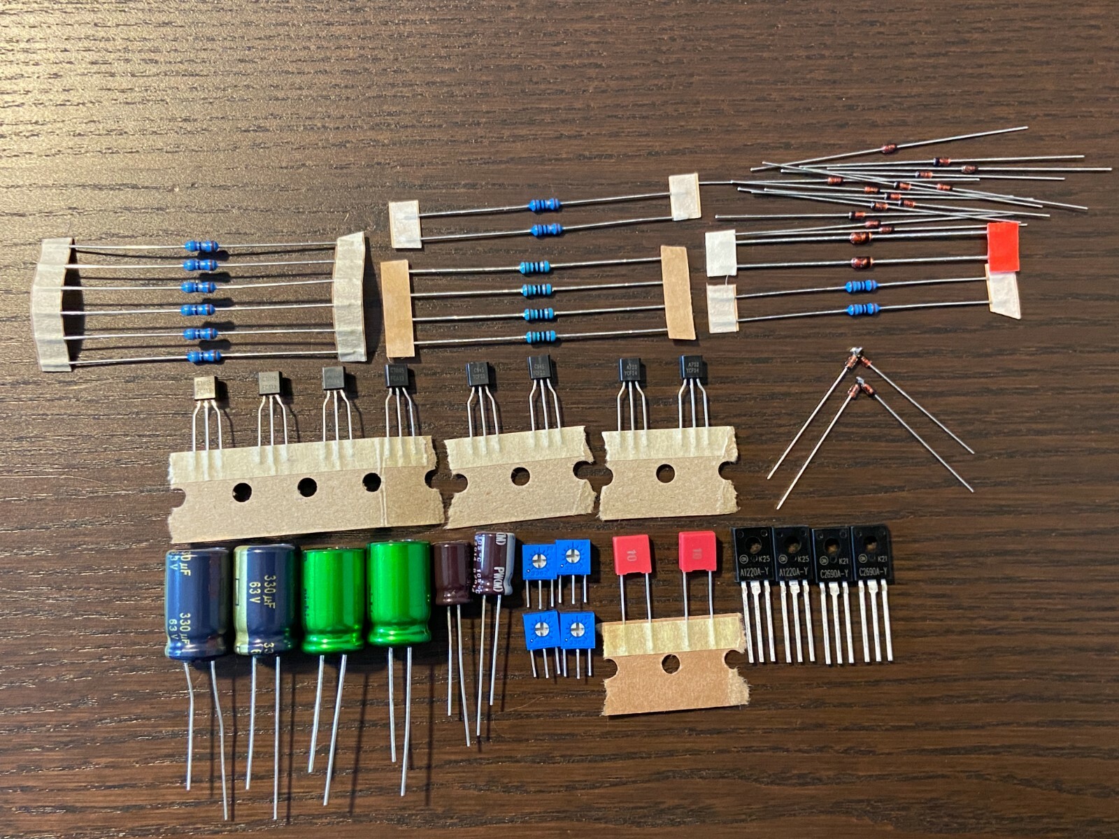 Sansui F-2624 Driver Board Rebuild Recap Kit for 8080DB 9090DB QRX8001 QRX-9001