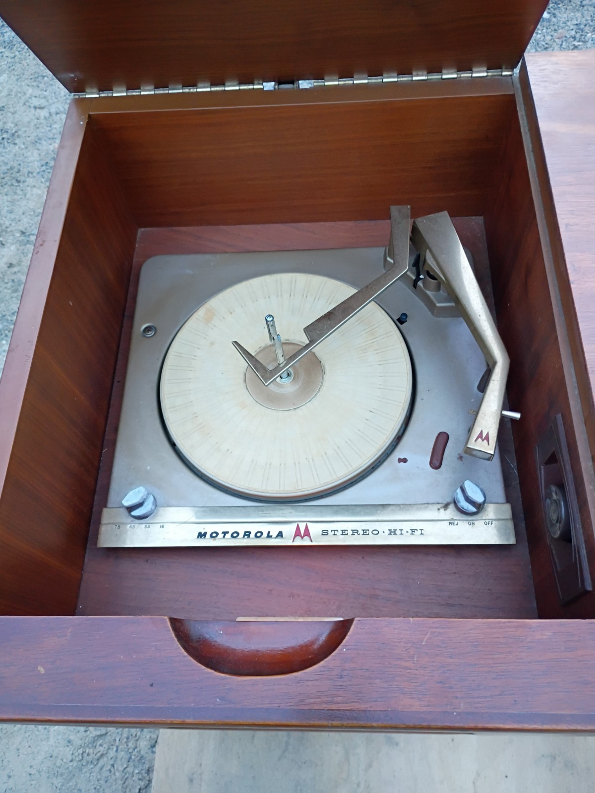 Drexel Motorola Declaration Stereo Console Record Player SK32W 1959 All-tube