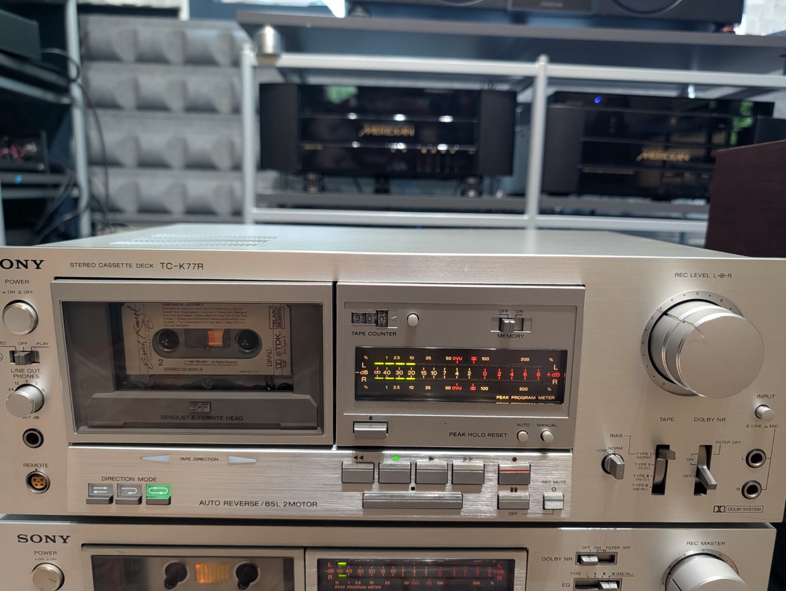 Sony TC K 77R Restored to Original Condition with Remote! Fully Tested