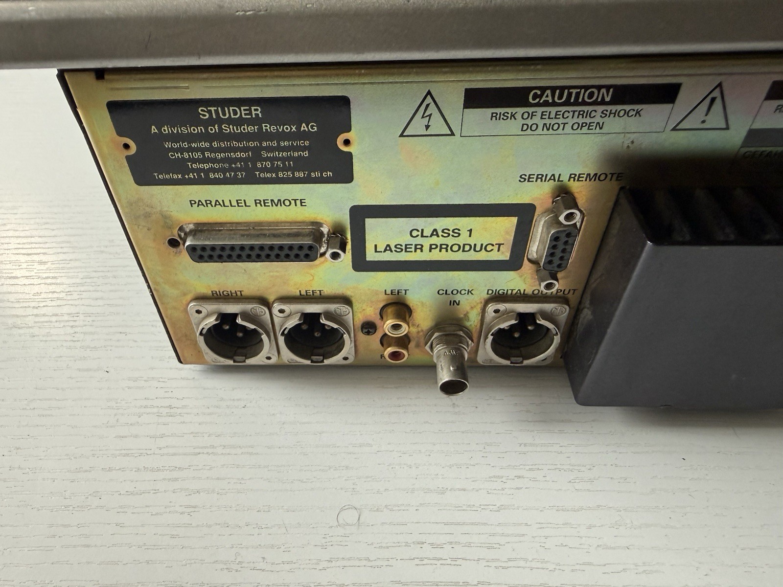 STUDER D730 For Part