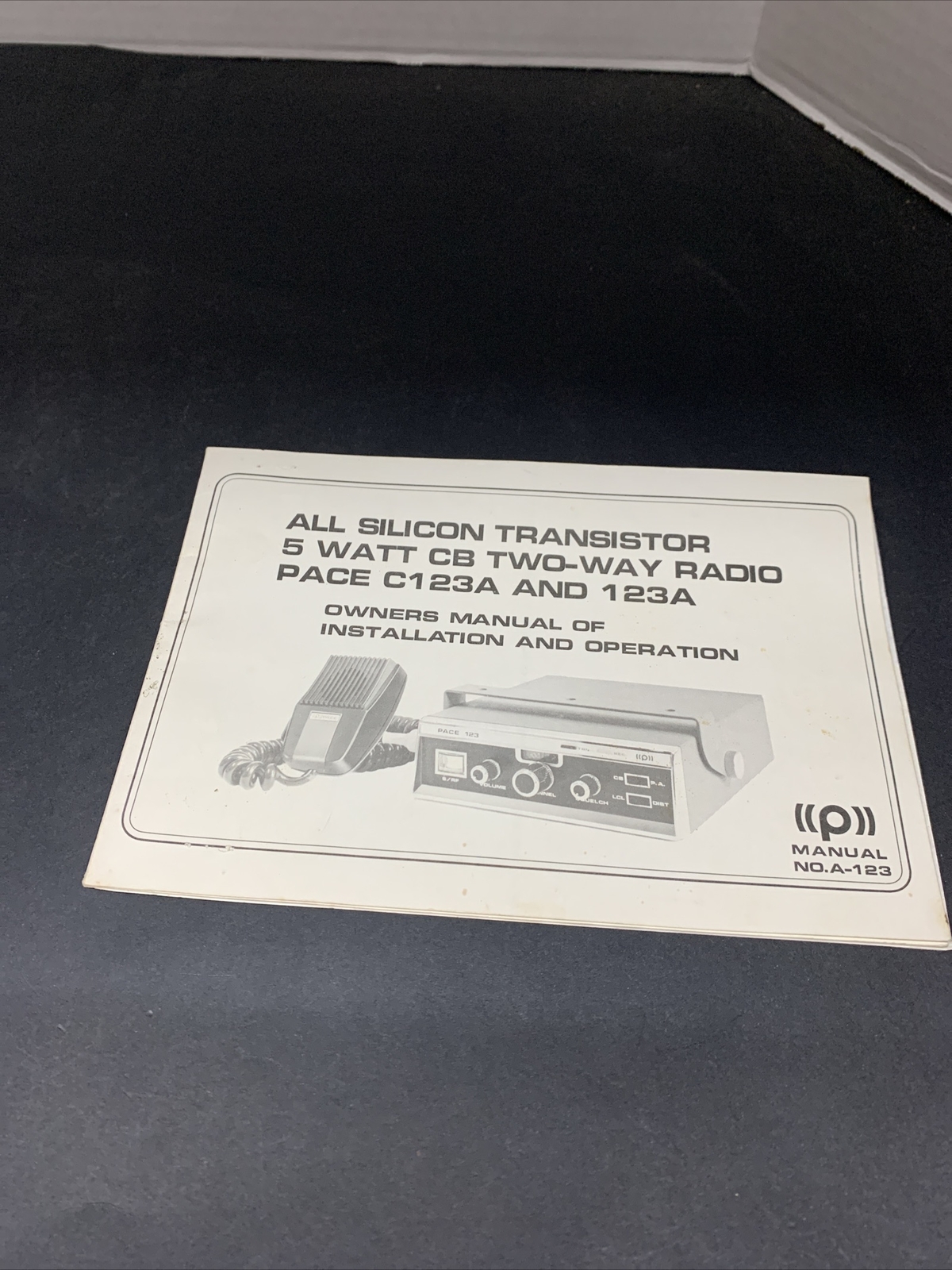 Lot Of Vintage Cab & Radio Instruction Manuals( Pace, Shakespeare, Astatic)