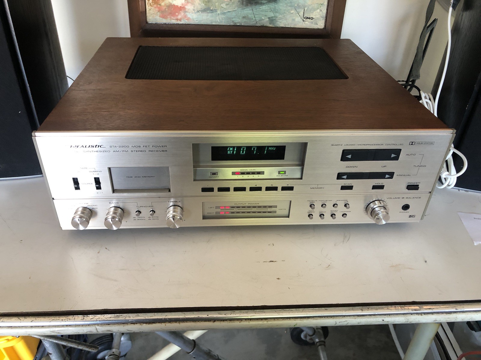 Realistic STA-2200 Mos-Fet Power AM/FM Stereo Receiver (Parts Repair)