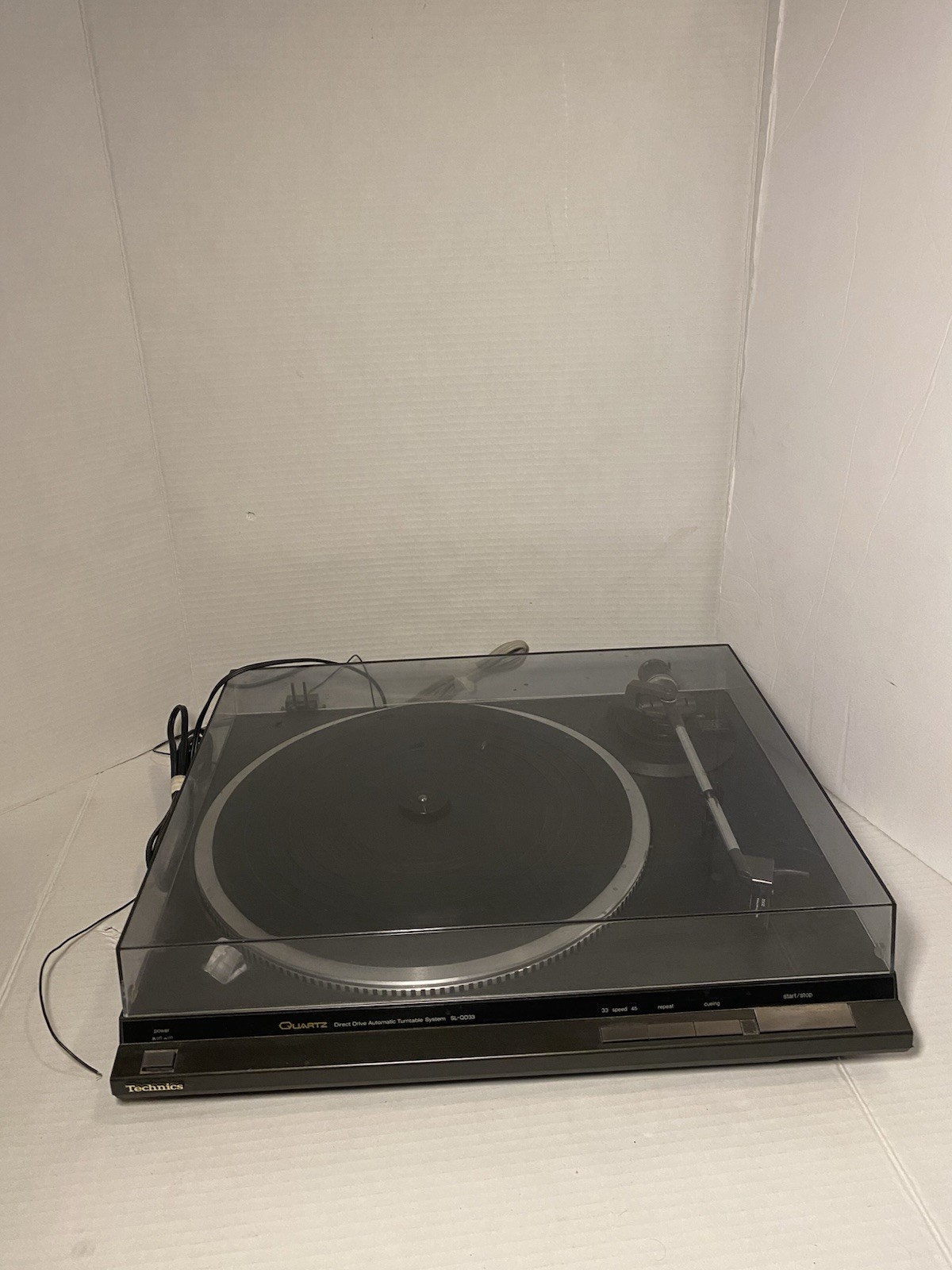 Technics SL-QD33 Quartz Direct Drive Automatic Turntable – Works Perfect Tested!