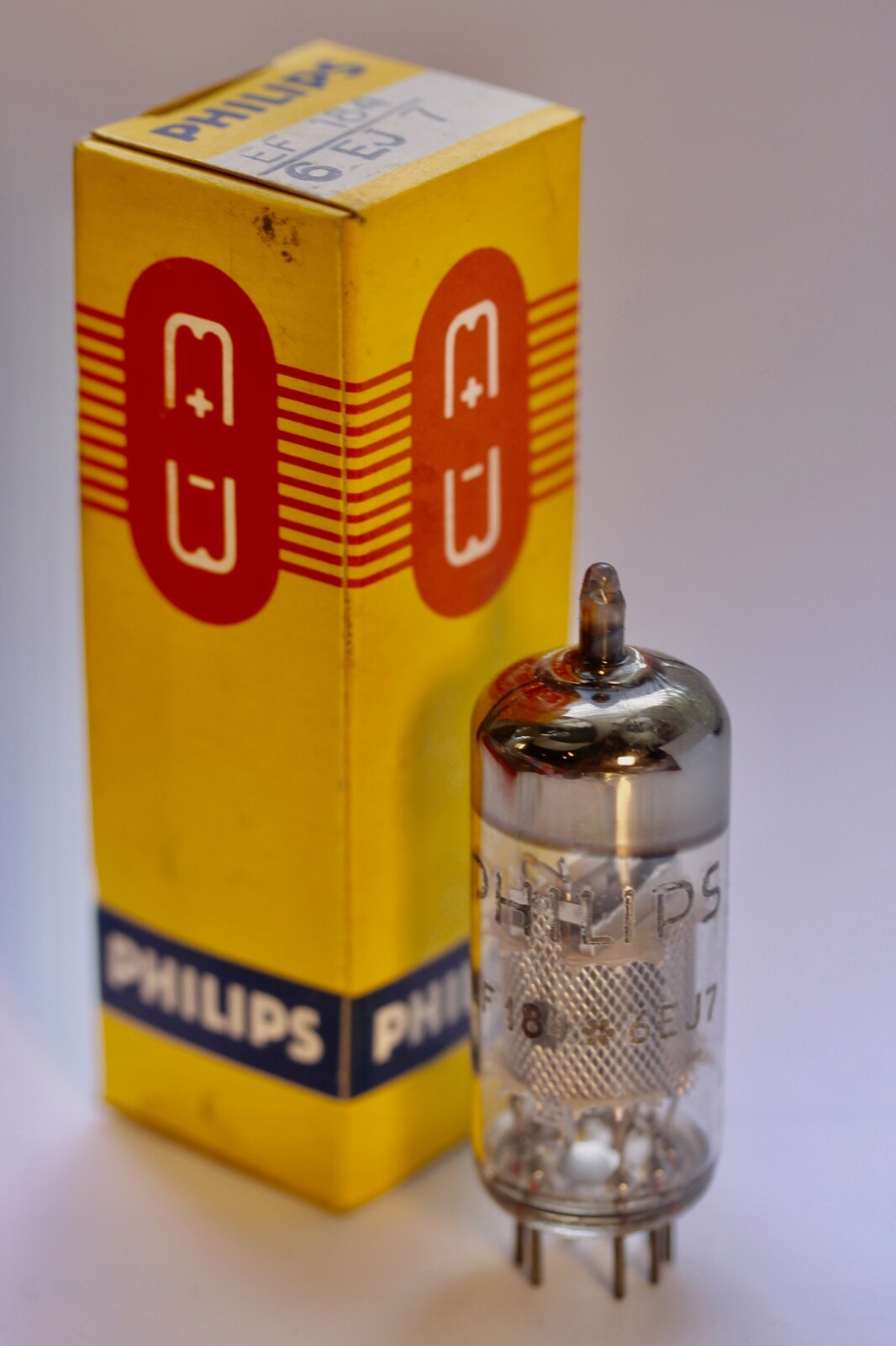 NOS NIB PHILIPS EF184 6EJ7 TUBE for H.H.SCOTT 345 350 C D Shindo Graaf Futterman