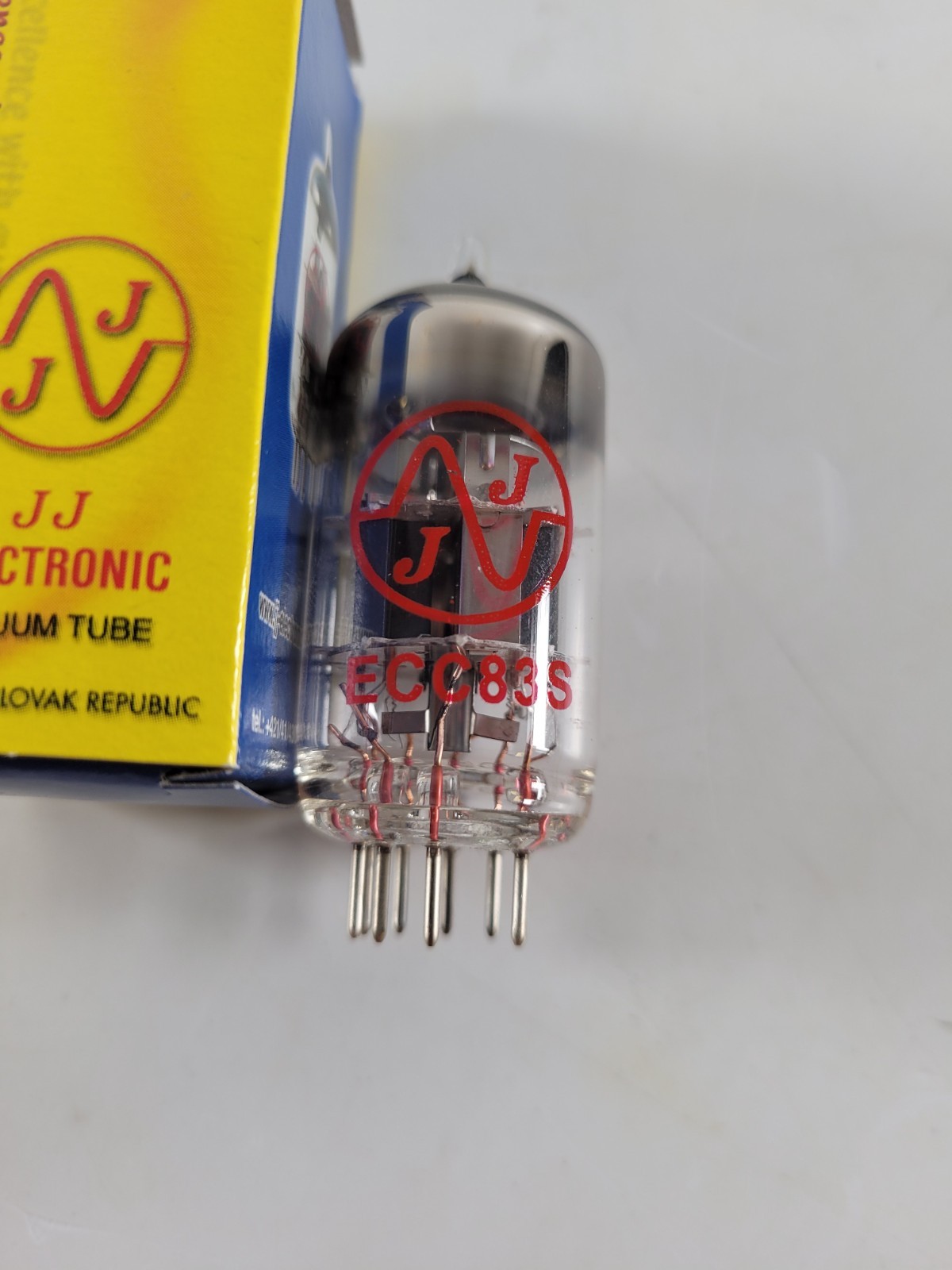 JJ Electronic ECC83S 12AX7 Preamp Vacuum Tube Valve Slovak Republic