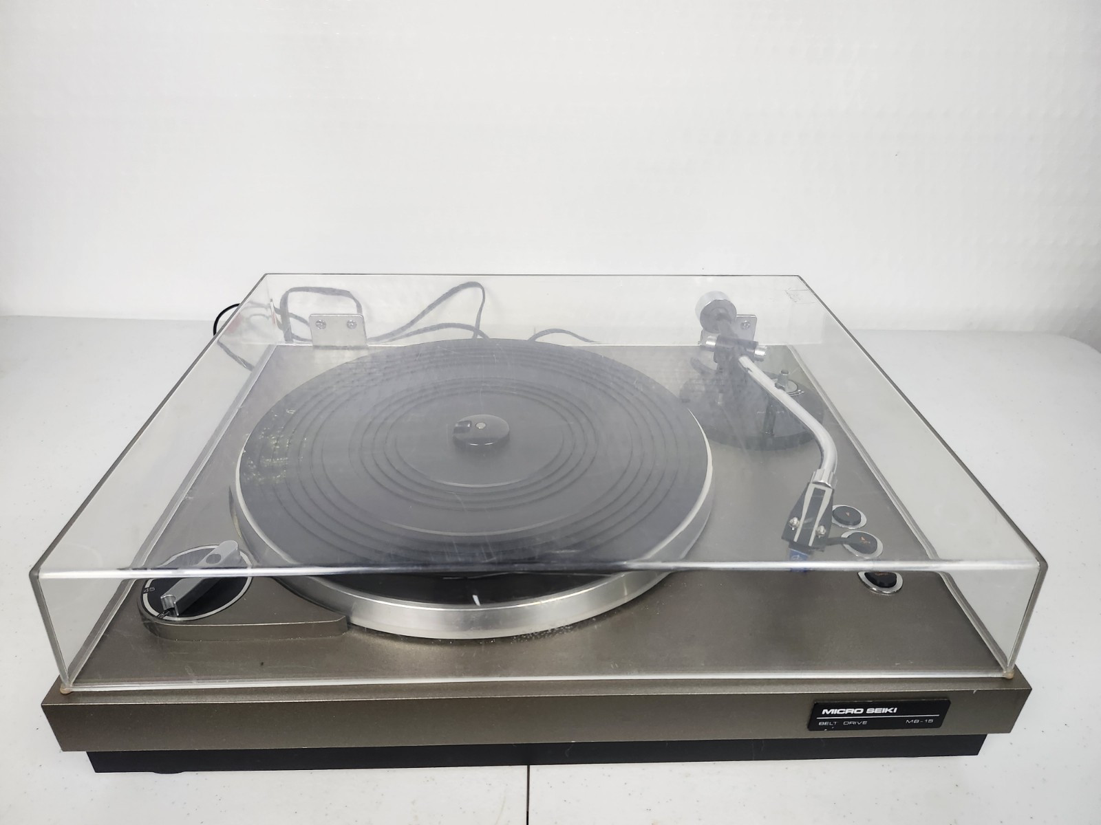 micro seiki turntable MB-15 VTG GOOD WORKING CONDITION