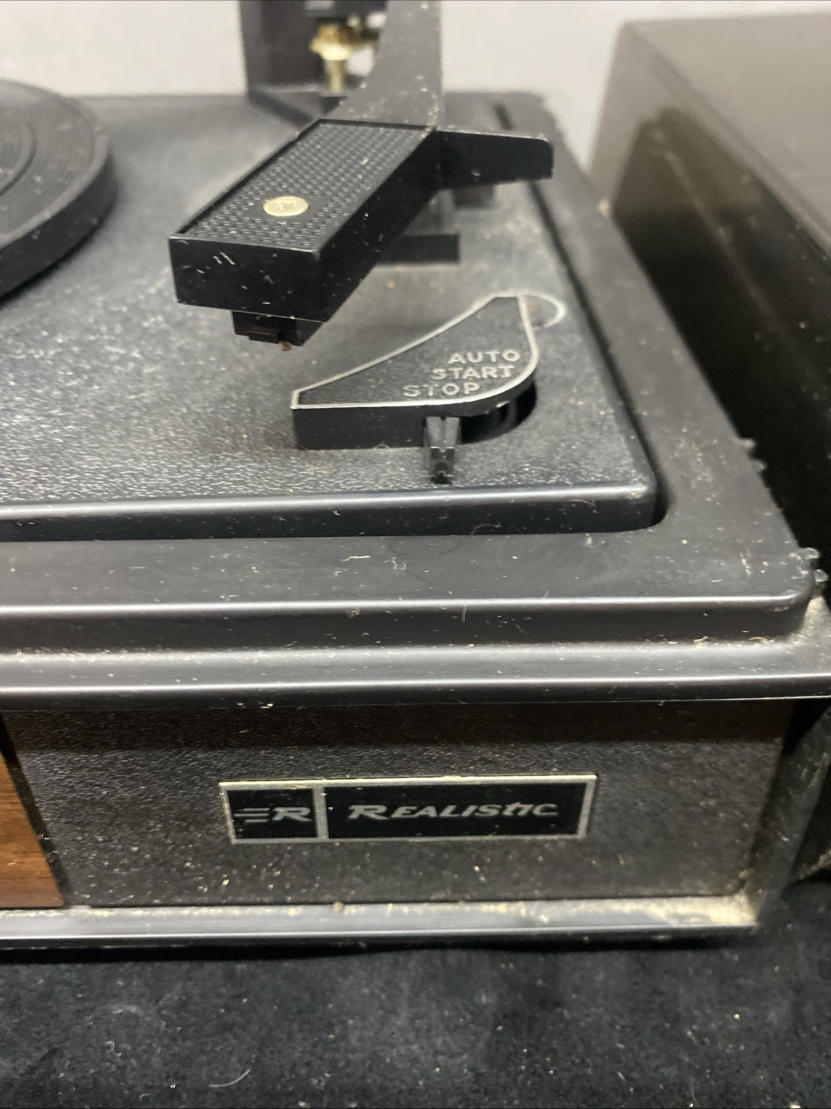Realistic Turntable Wood Grain Finish Working