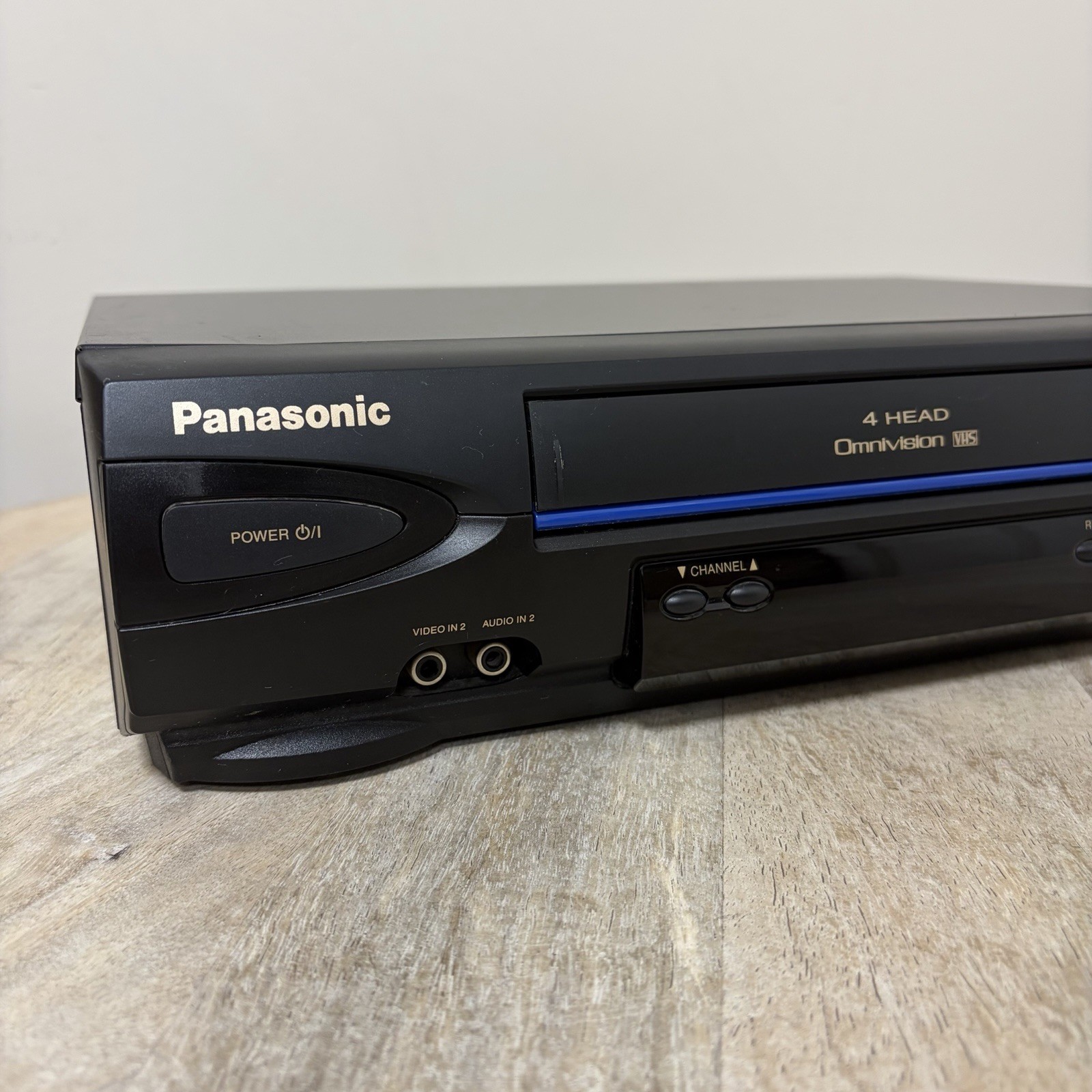 Panasonic PV-V4022-A Blue Line Omnivision 4-Head VHS VCR Player (NO REMOTE)