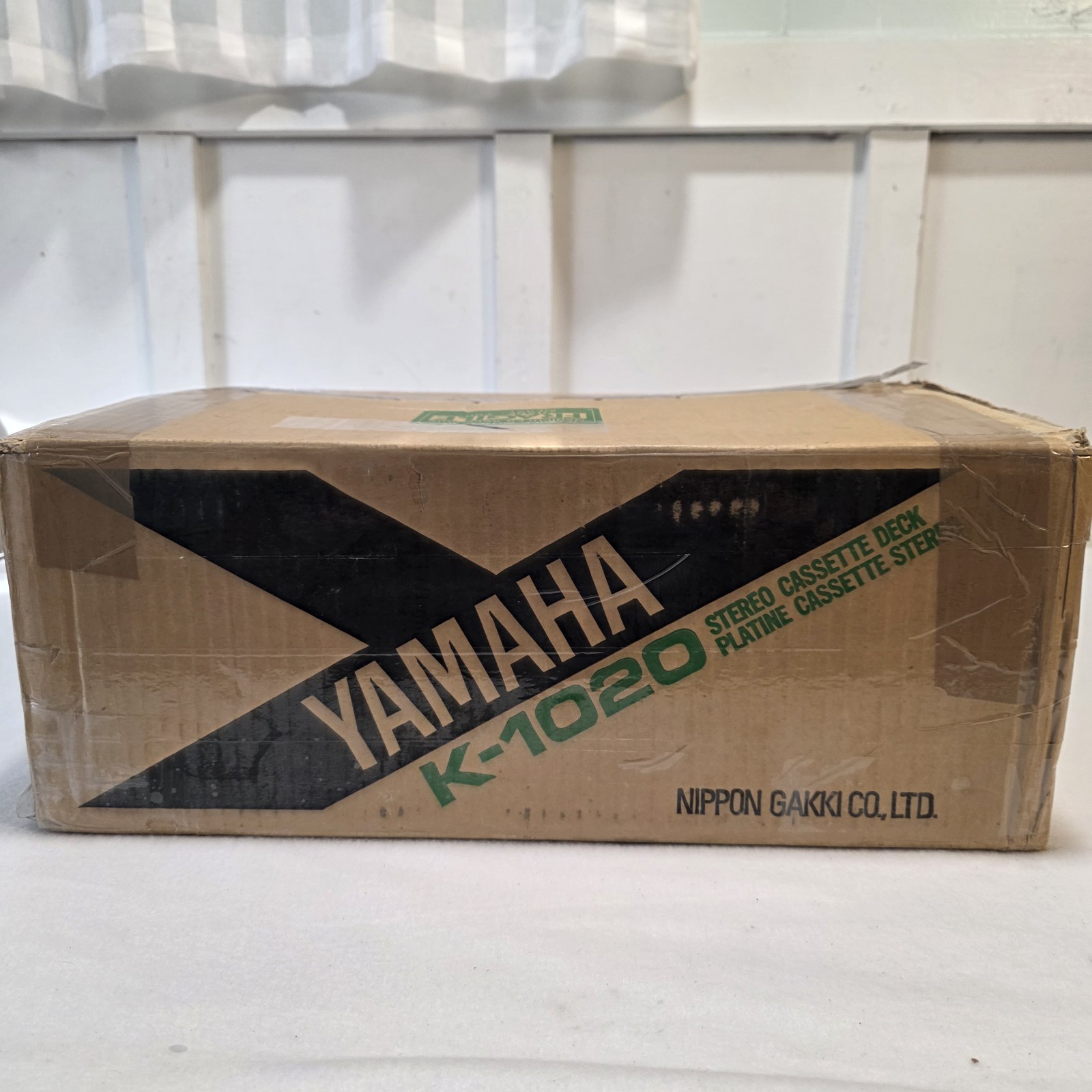 YAMAHA K-1020 3-Head Dual capstan Dolby B/C DBX Cassette FOR PARTS OR REPAIR