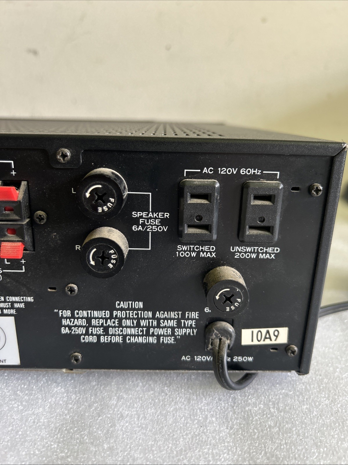 Optimus STA-2160 Digital Synthesizer AM/FM Stereo Receiver Parts Repair