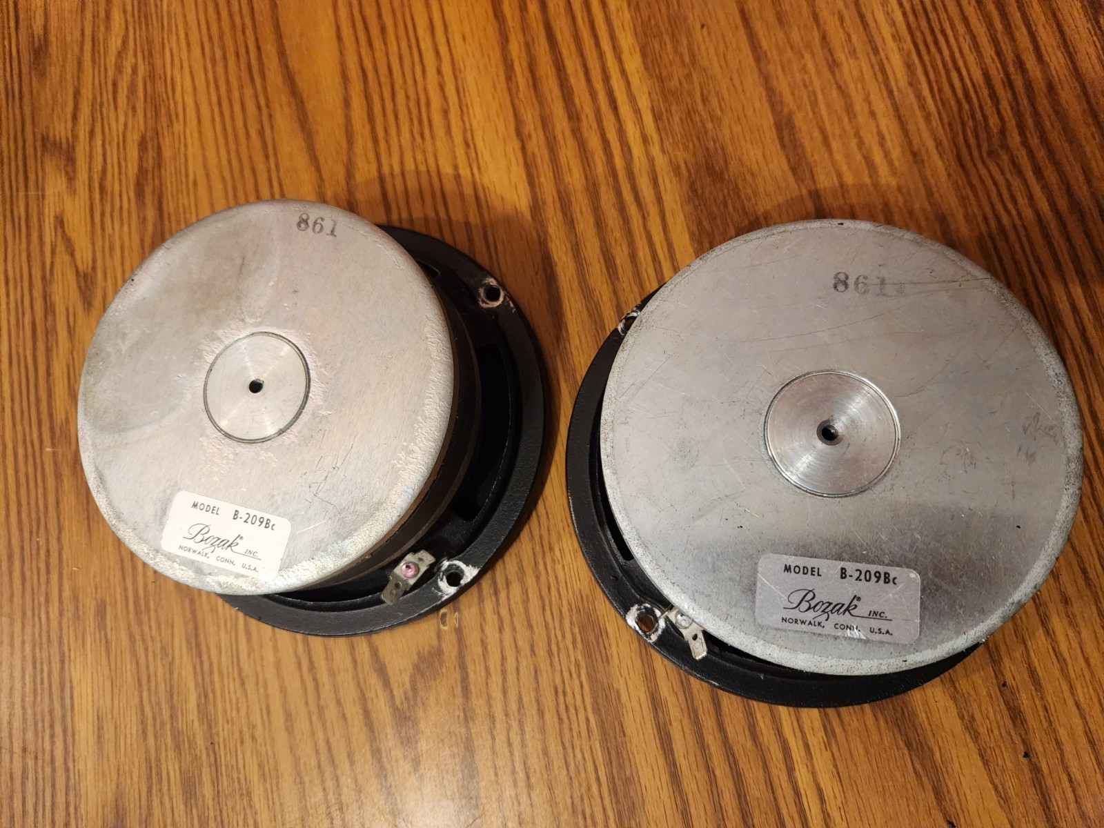 Genuine Bozak B-209Bc Midrange Driver 8 Ohms – Tested – Symphony, Concert Grand
