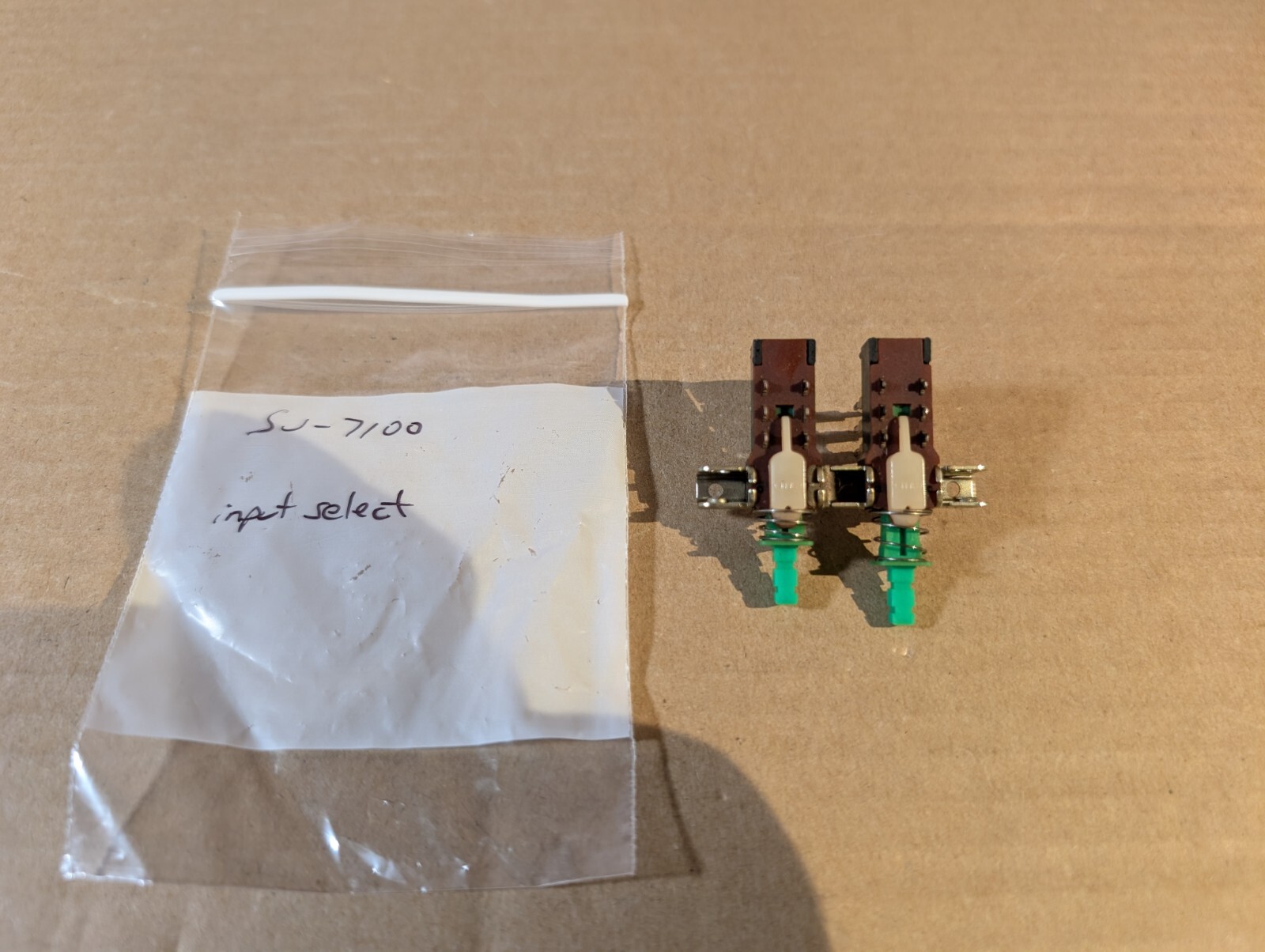 Technics SU-7100 amplifier input select switches SSH241S