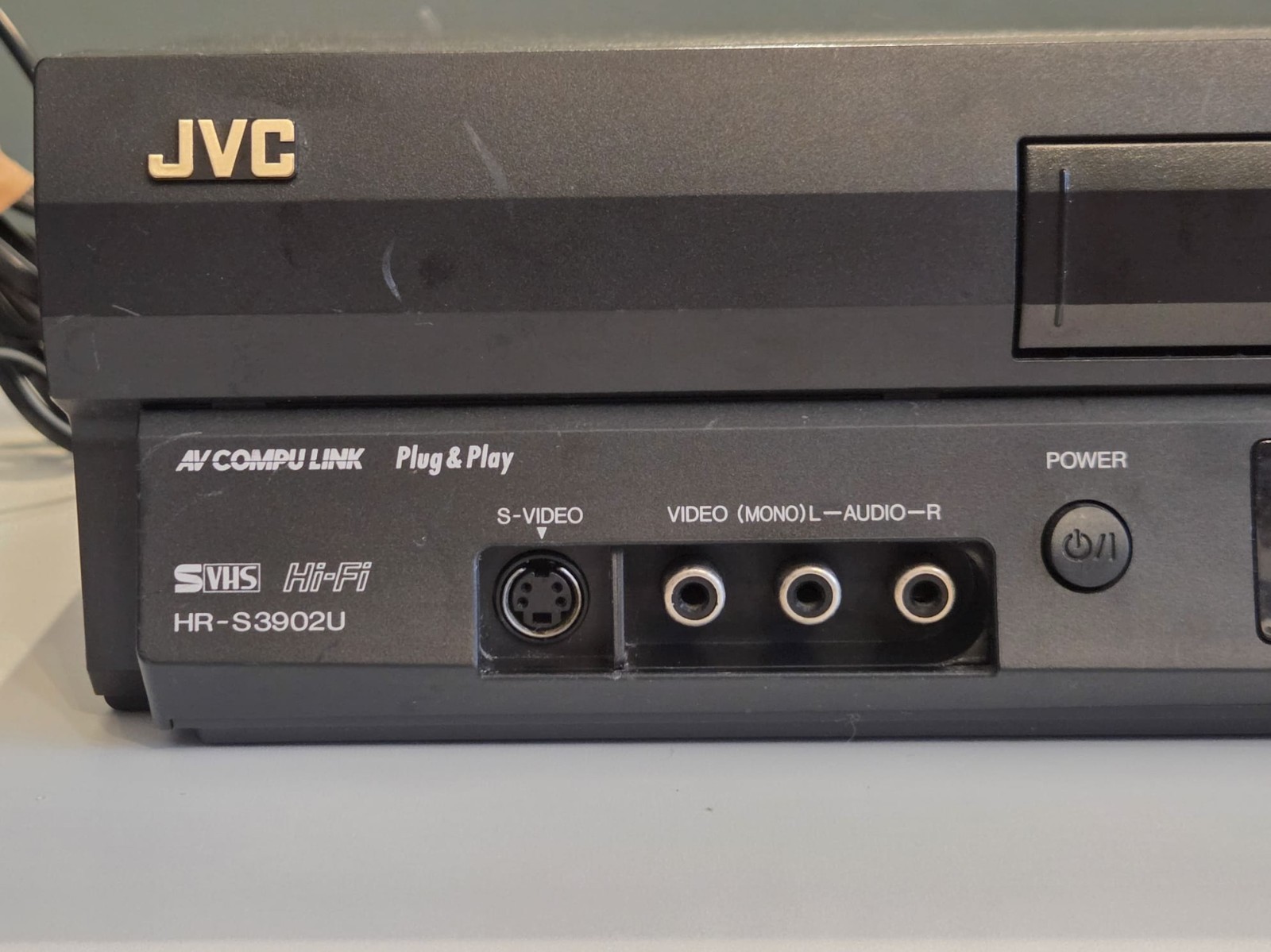 JVC HR-S3902U Super VHS S-VHS ET 4Head HiFi No Remote Fully Tested Working
