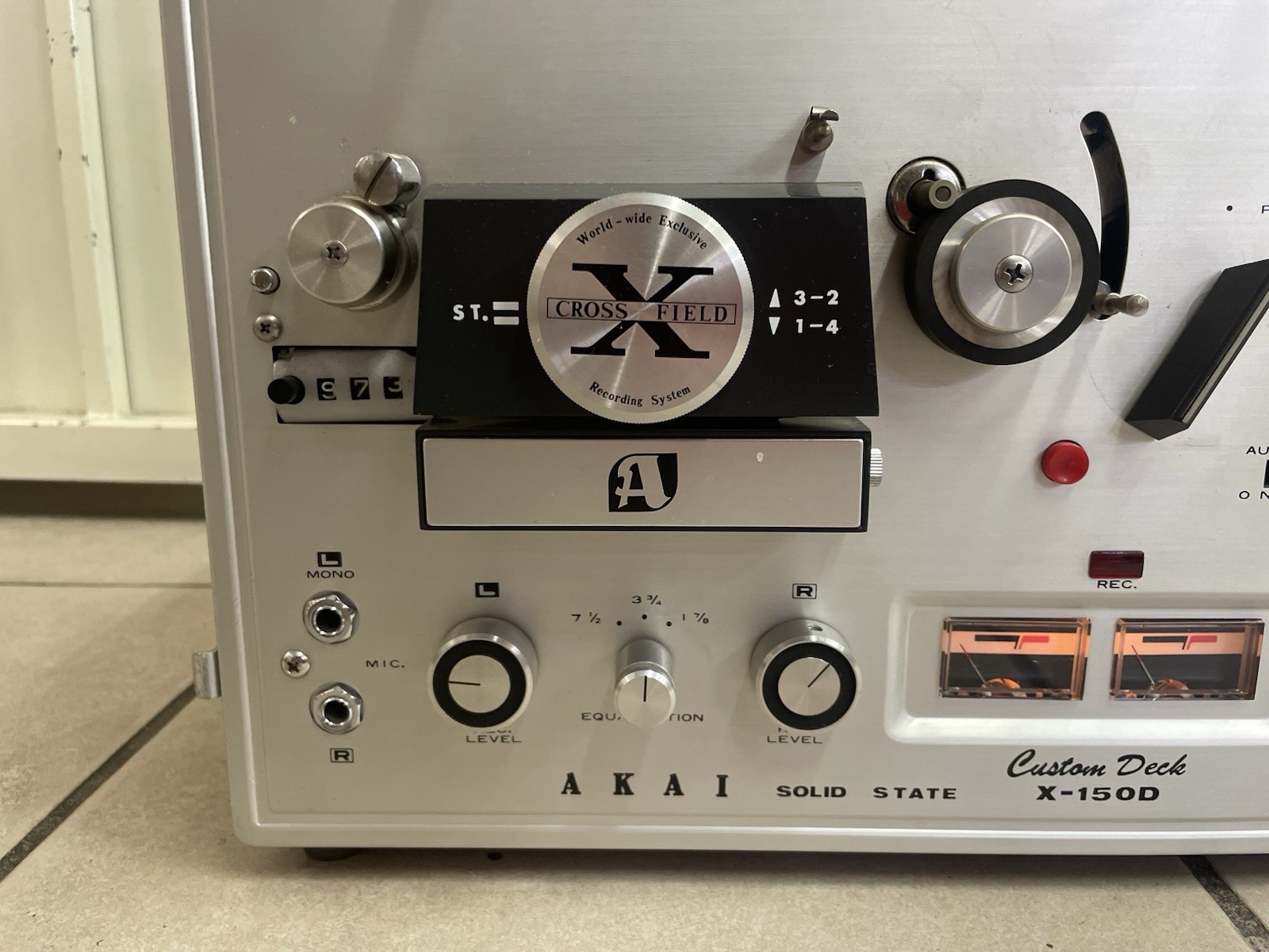 Vintage Akai X-150D Reel-to-Reel
