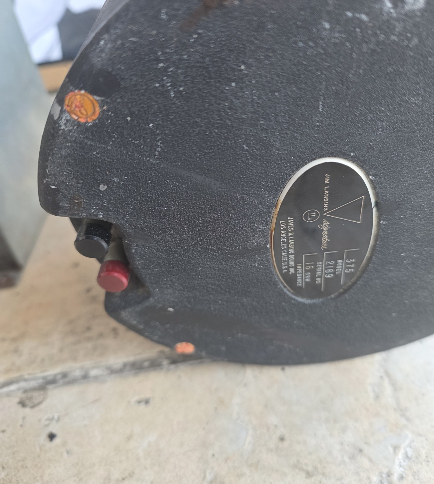 Jim Lansing ( JBL) 375 Driver & h5039 Horn & N500 Crossover Network- Working