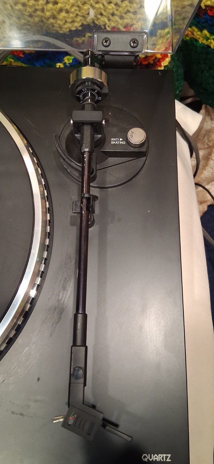 Sanyo Plus Q25 – Quartz PLL Direct Drive Semi-Automatic Turntable working!#read#