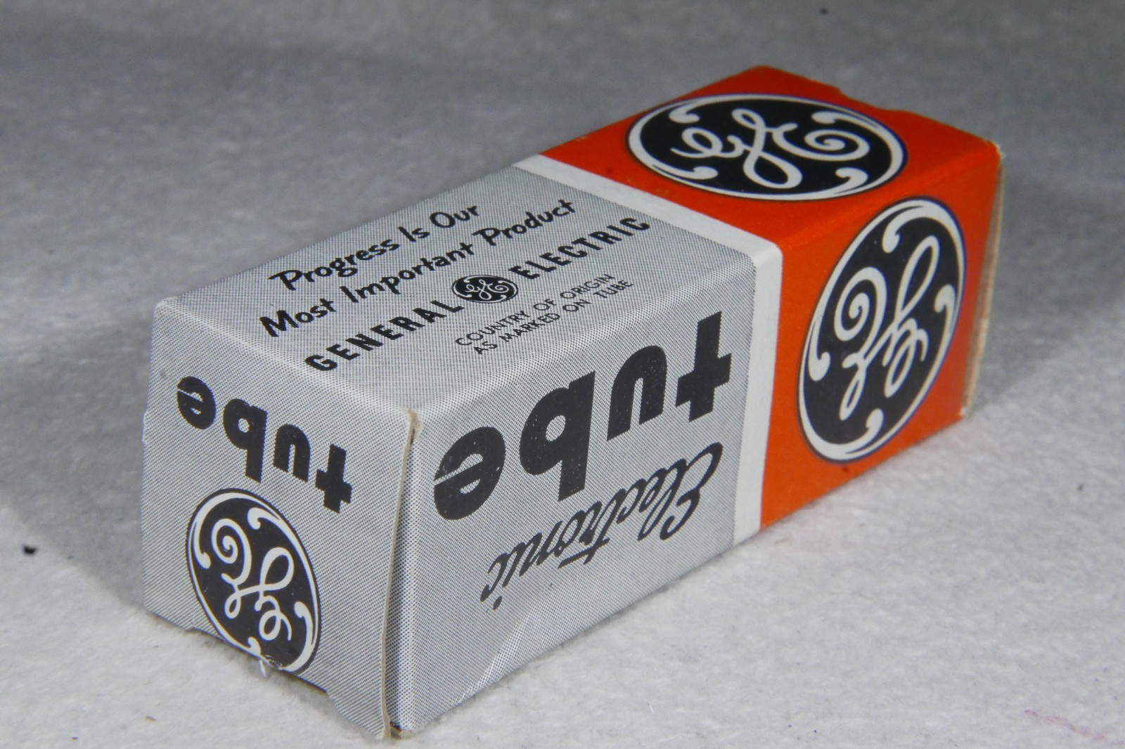 GE GZ34/5AR4 O-Getter Rectifier Vacuum Tube Made in USA