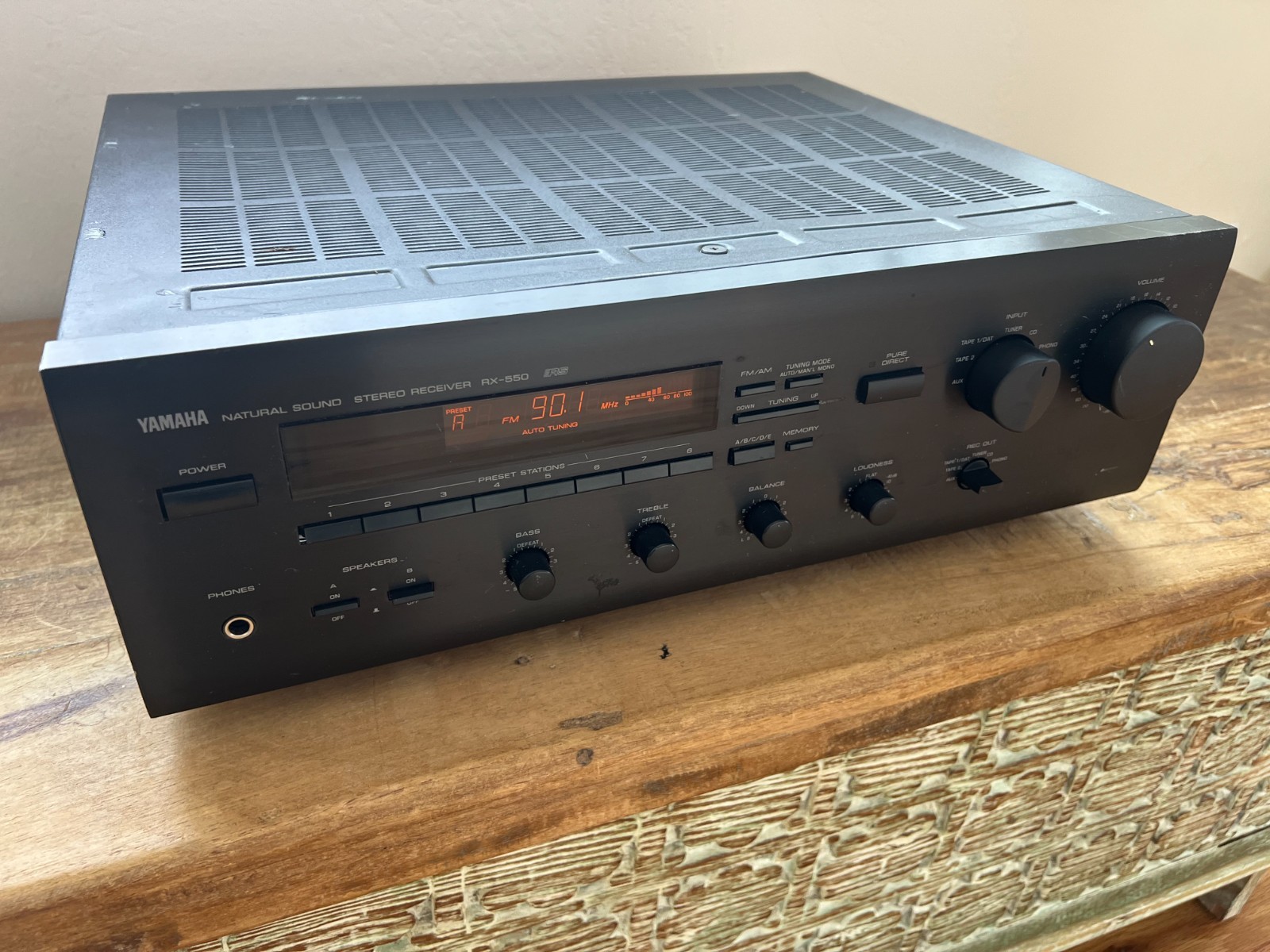 Vintage Yamaha RX-550 Stereo Receiver