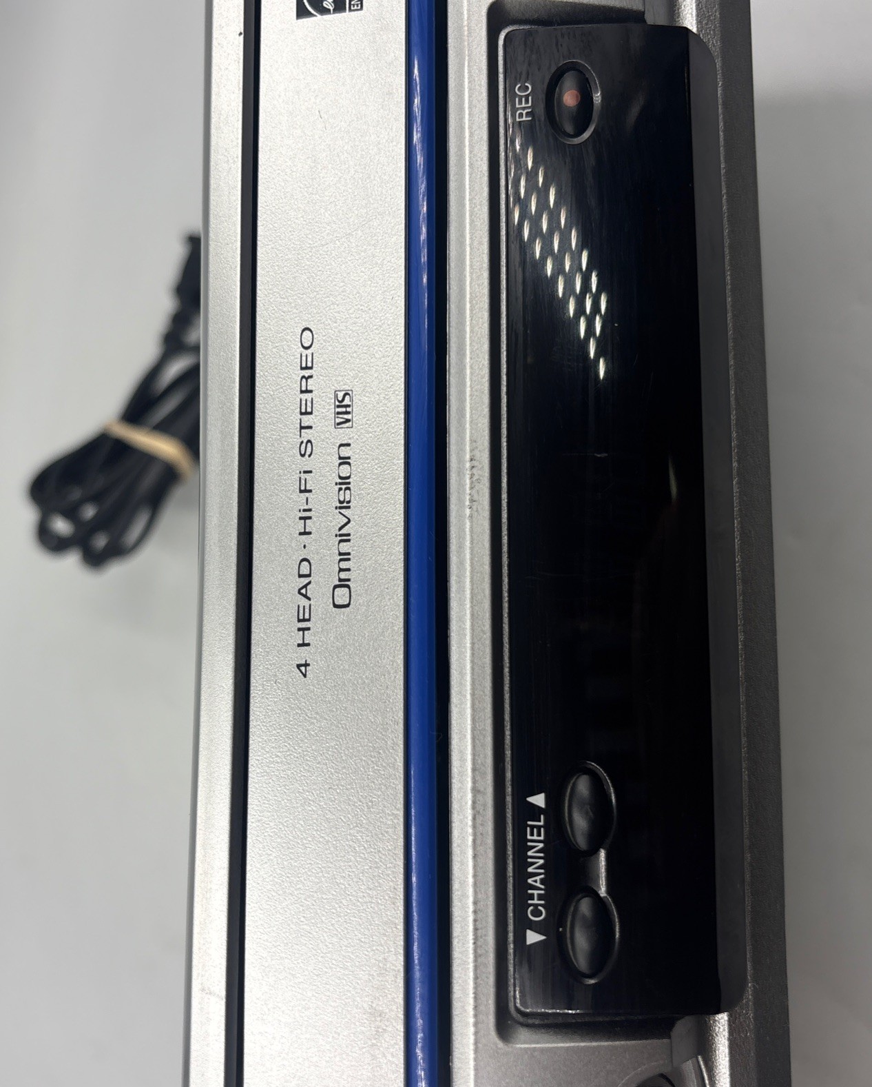 Panasonic PV-V4524S Blue Line 4-Head Hi-Fi Stereo Omnivision VHS VCR -No Remote