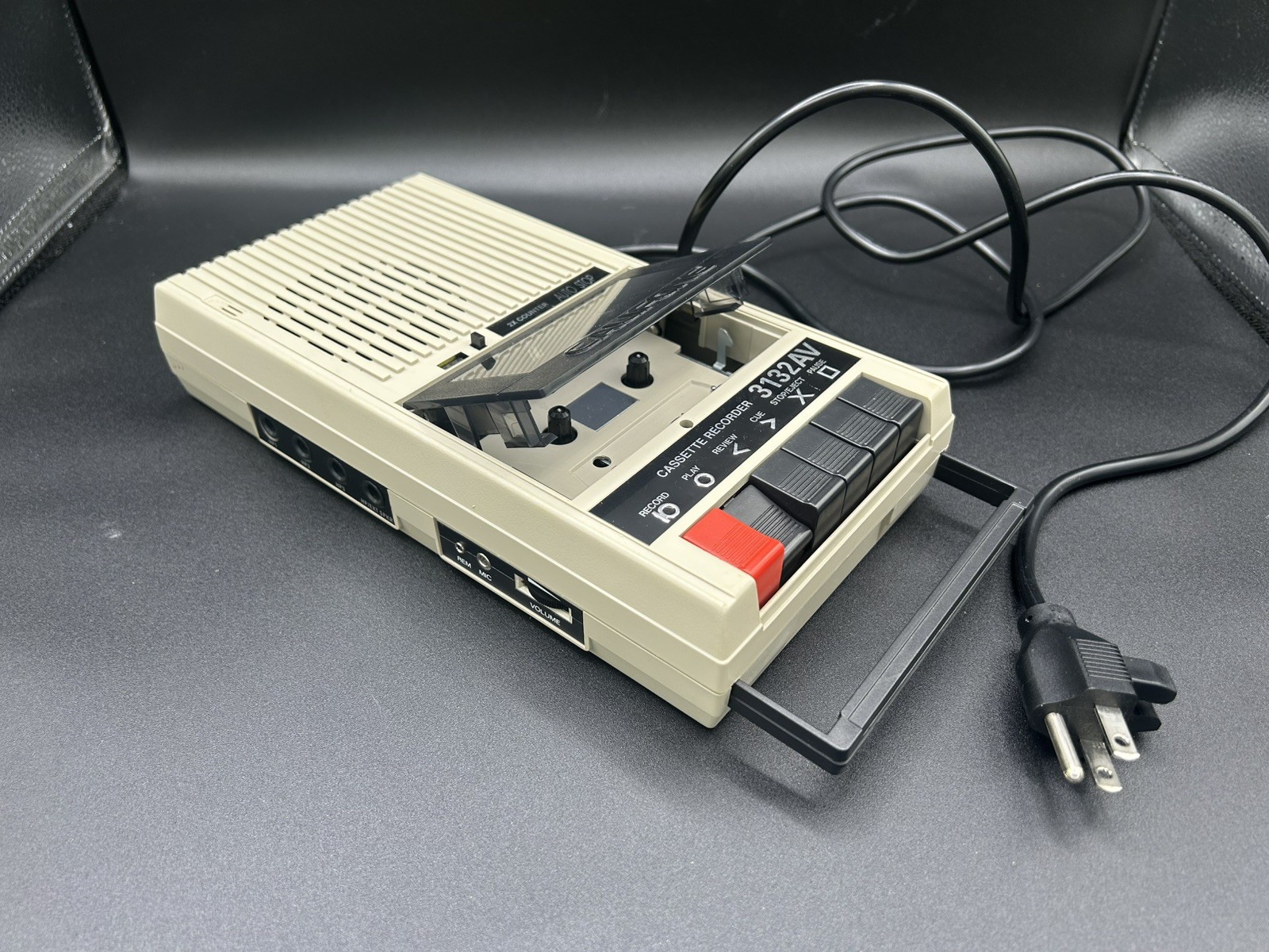 Califone Cassette Tape Player / Recorder 3132AV with Box 120V Working NEW!