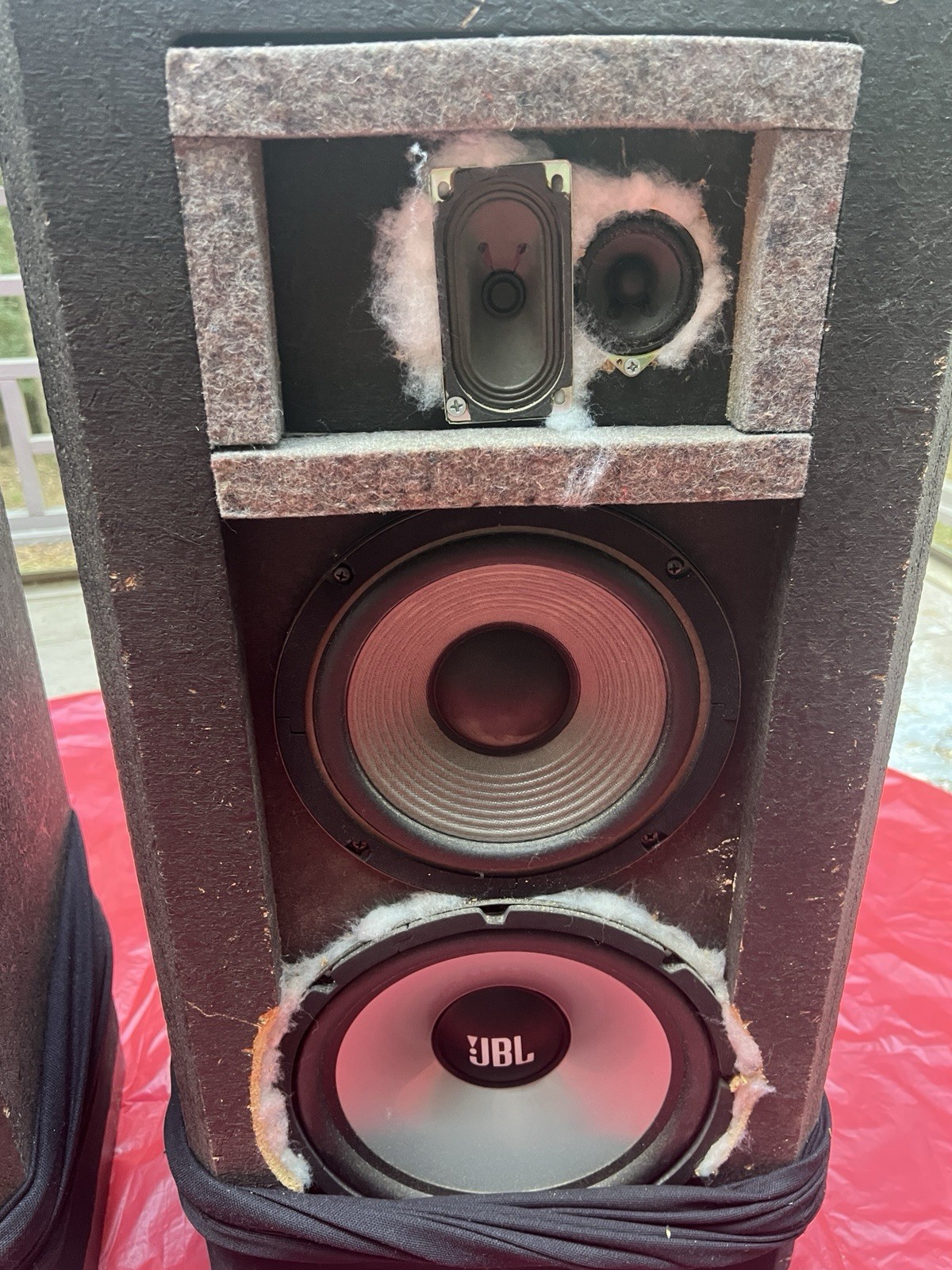 1 Pair Vintage Teledyne Acoustic Research AR94R-017788-017605 Rebuilt Speakers