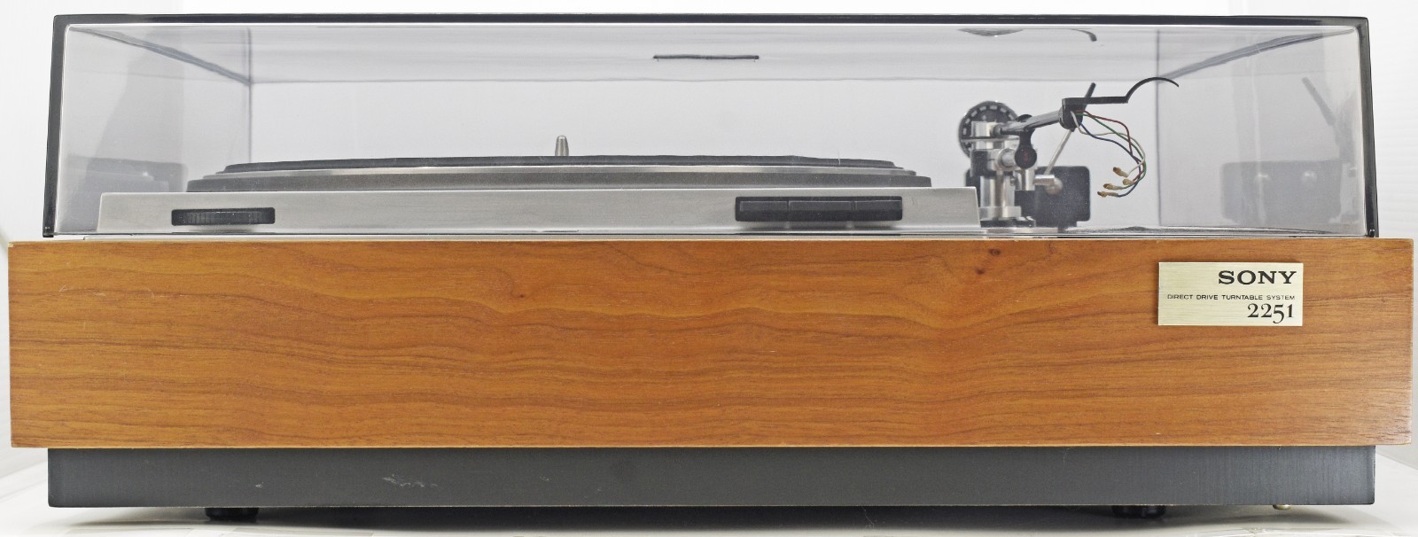 SONY PS-2251LA Direct-Drive Turntable w/original-box & Infinity Black-Widow arm