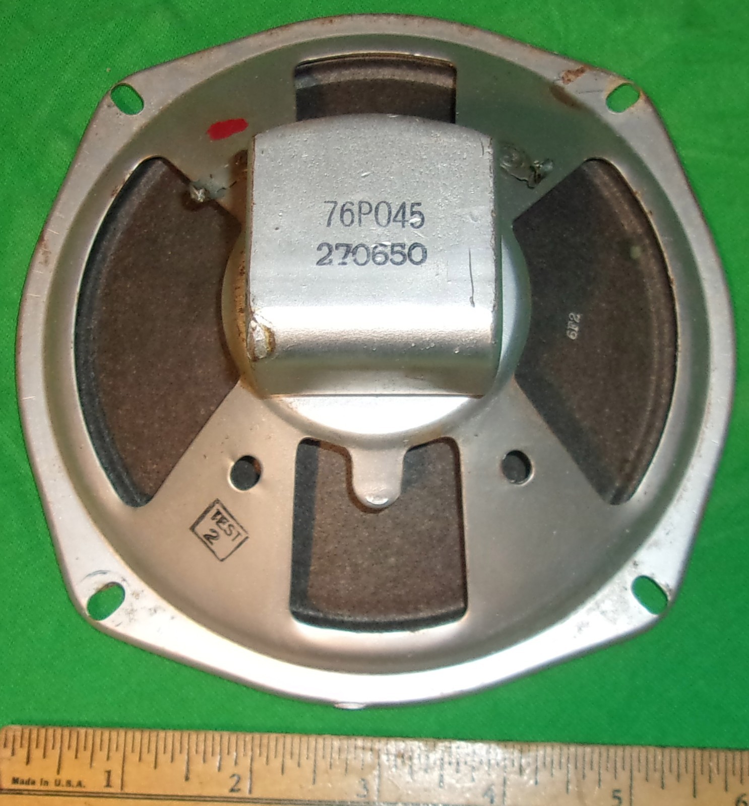 Vintage Quam-Nichols 6-Inch PM SPEAKER (9 ohms) 76P045 (270650)