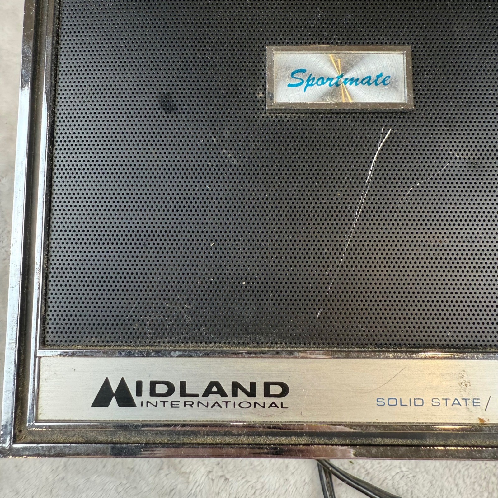 Midland International Sportmate 10-549 5-Band Portable Radio AM FM SW MB Japan