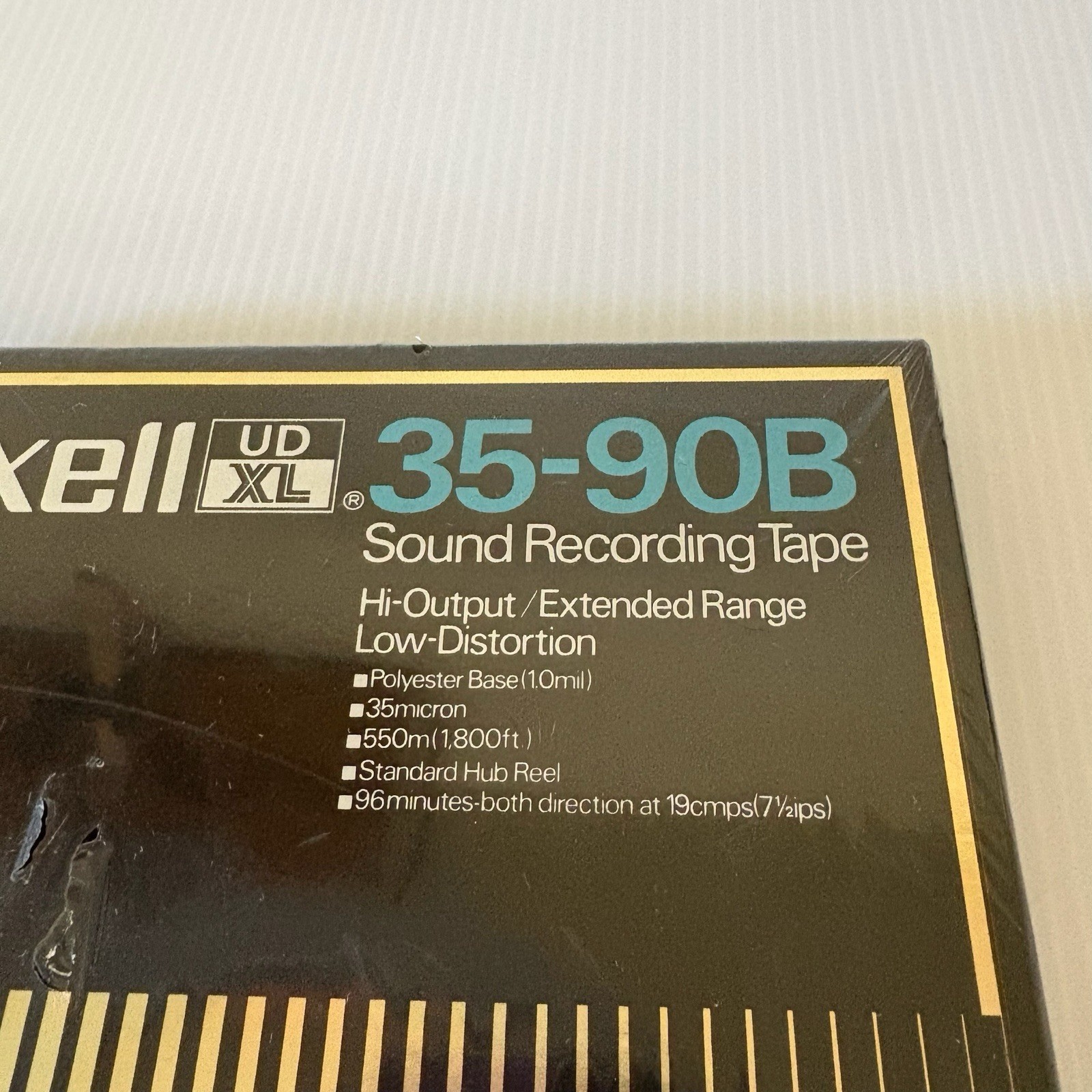 Maxell UD XL 35-90B Sound Recording Tape Blank Reel-to-Reel Media New Sealed