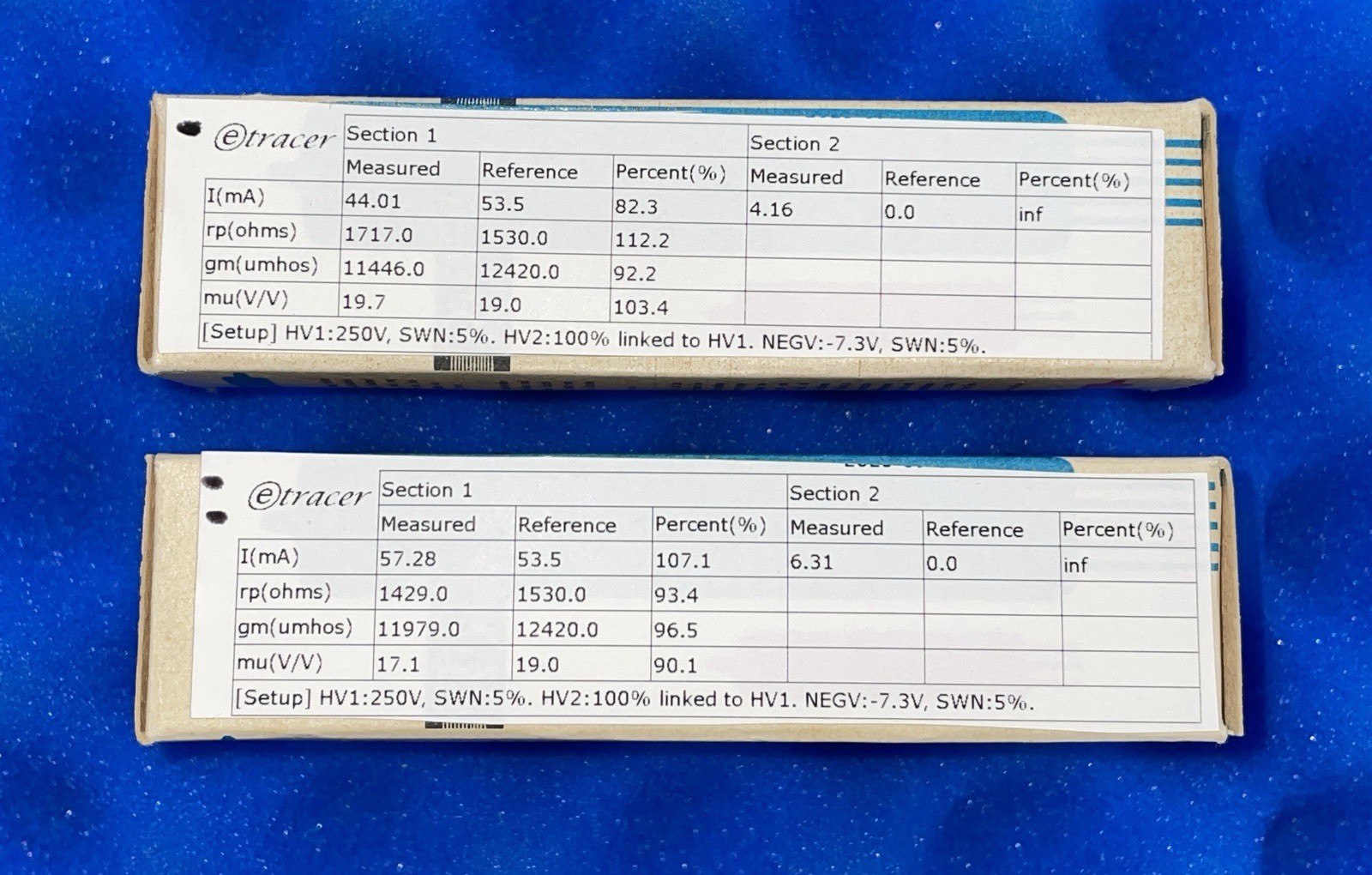 TWO RFT TELAM EL84 6BQ5 Vacuum Tubes / Germany/ Computerized Tested /Ship Fr USA