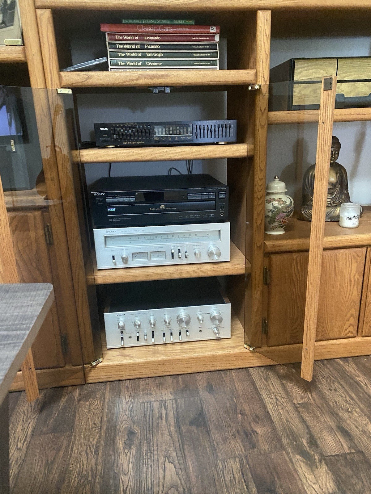 Vintage Audio Stereo From Japan Optonica Power Amp And Tuner
