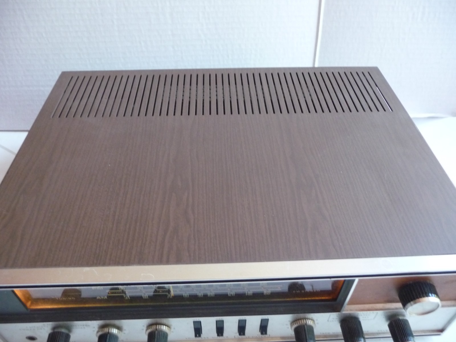 Kenwood TK-66 Vintage AM FM Stereo Receiver TK66 Audiophile Powers Up Untested