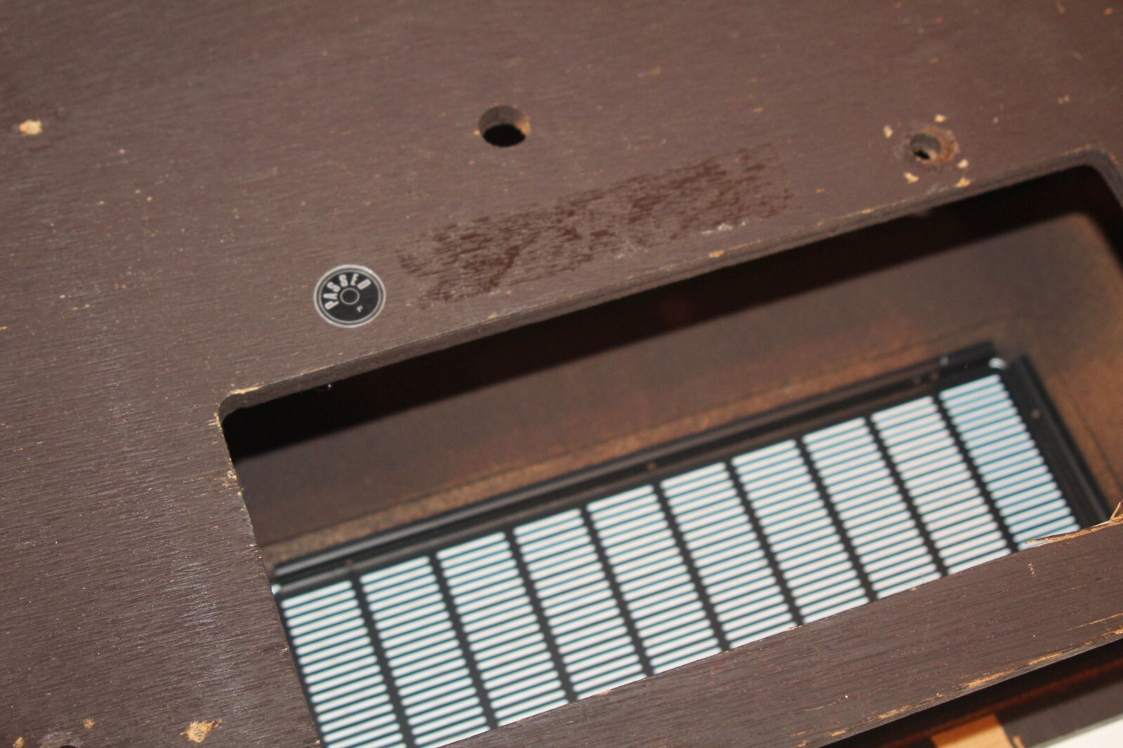 Vintage Realistic STA-80 Receiver Amp – OEM Wooden Case Housing Wood Assembly