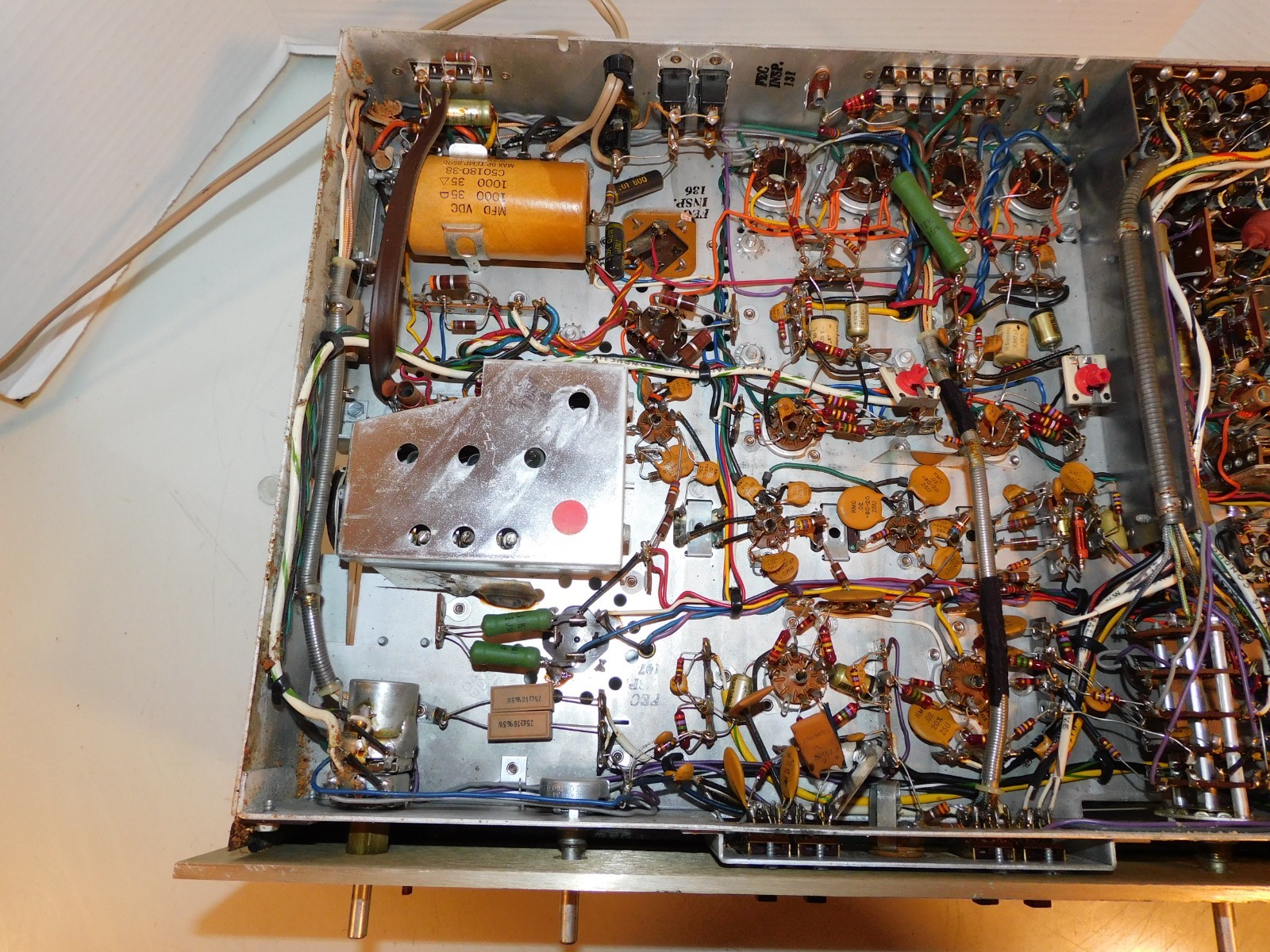 Fisher 400 Tube FM Stereo Receiver for Repair Parts or Restoration