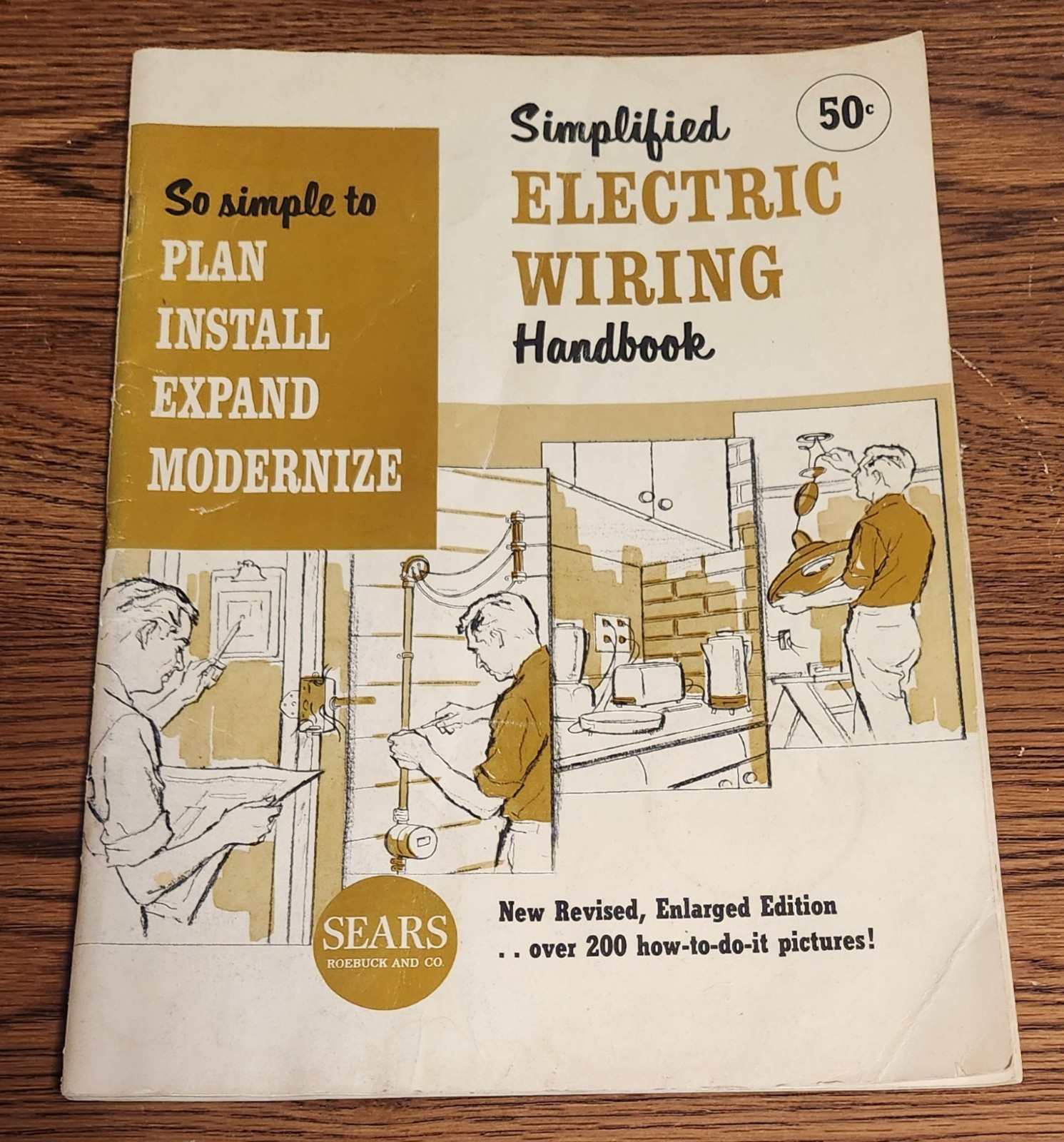 Vintage 1964 Sears Roebuck & Co. Simplified Electric Wiring Handbook