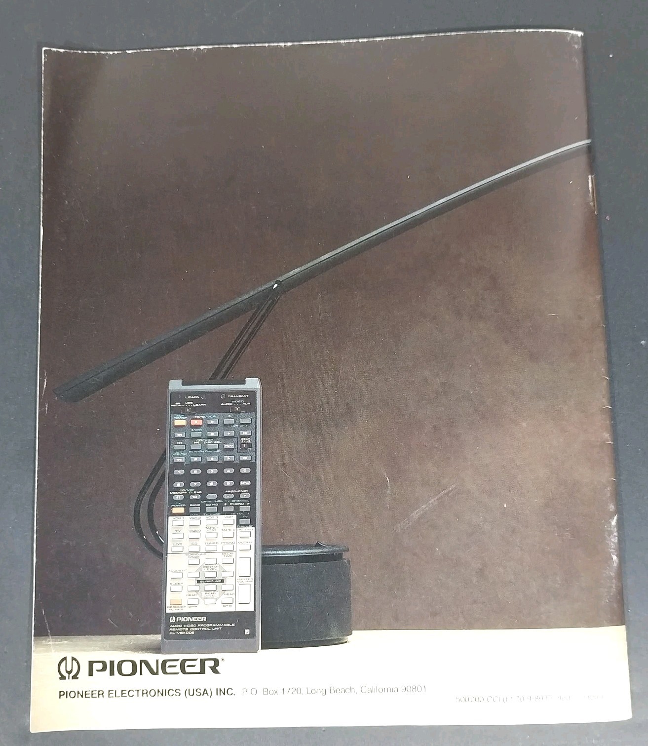 Vintage Pioneer 1989 Audio Video Lineup Product Catalog VSX-9500S CT-W910R Rare