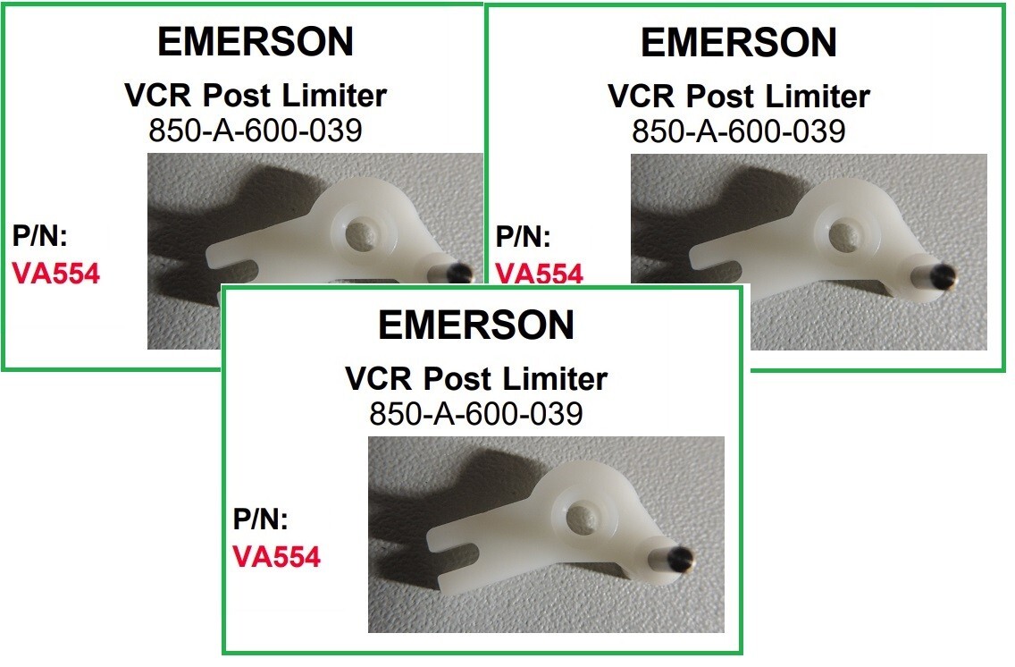 3 PRB VA554 VCR Video Idler Wheel for Emerson 850-A-600-039 and Others