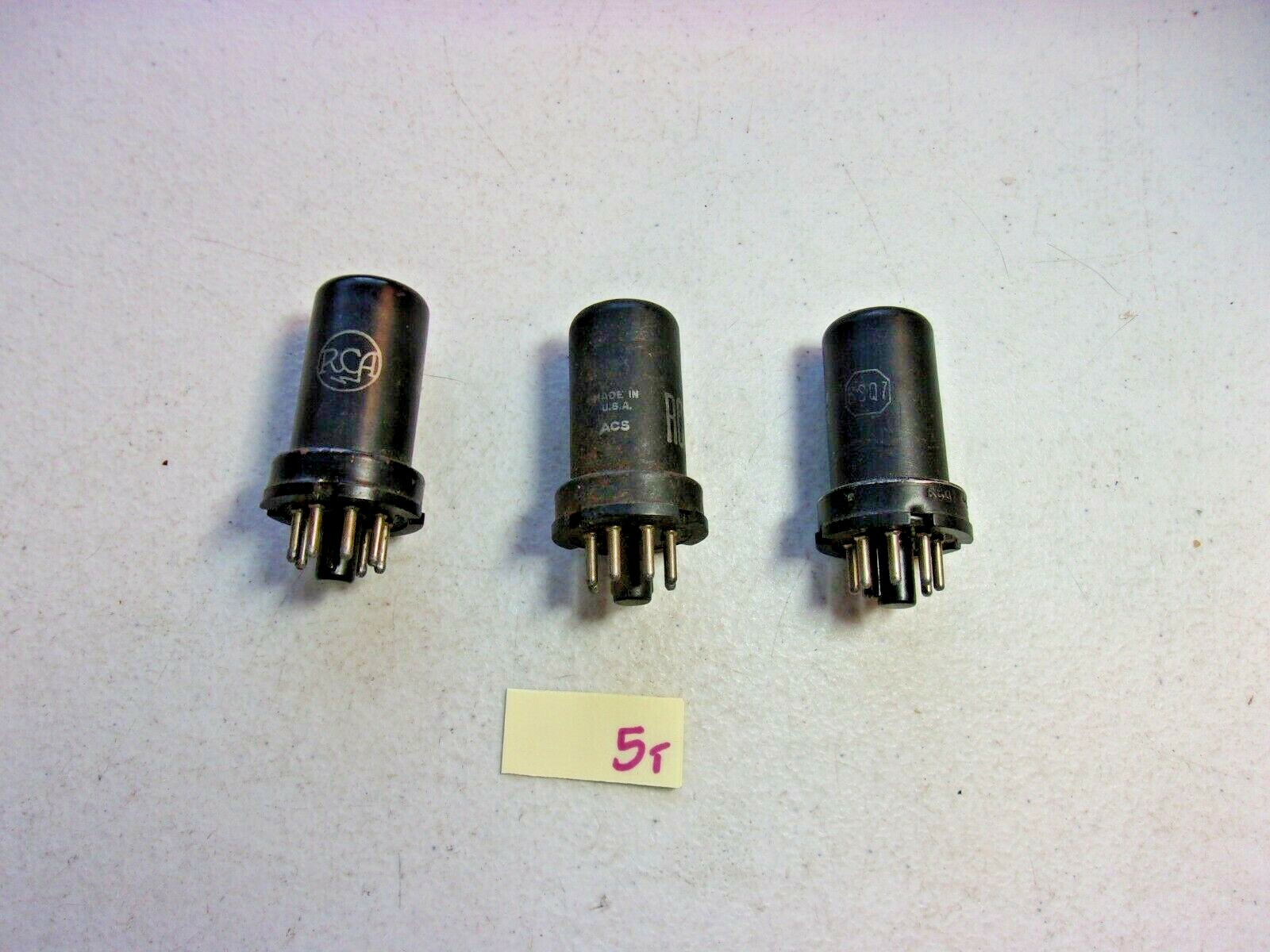LOT OF 3 NEW? NO BOX GE ELECTRONIC TUBE 6SQ7 (332)