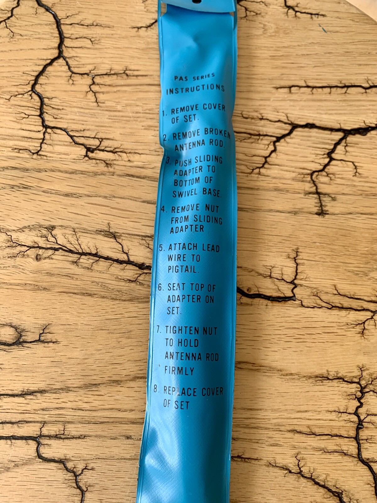 Vintage Portable Am/Fm Antenna Rod With Sliding Adapter Part No. PAS-4H